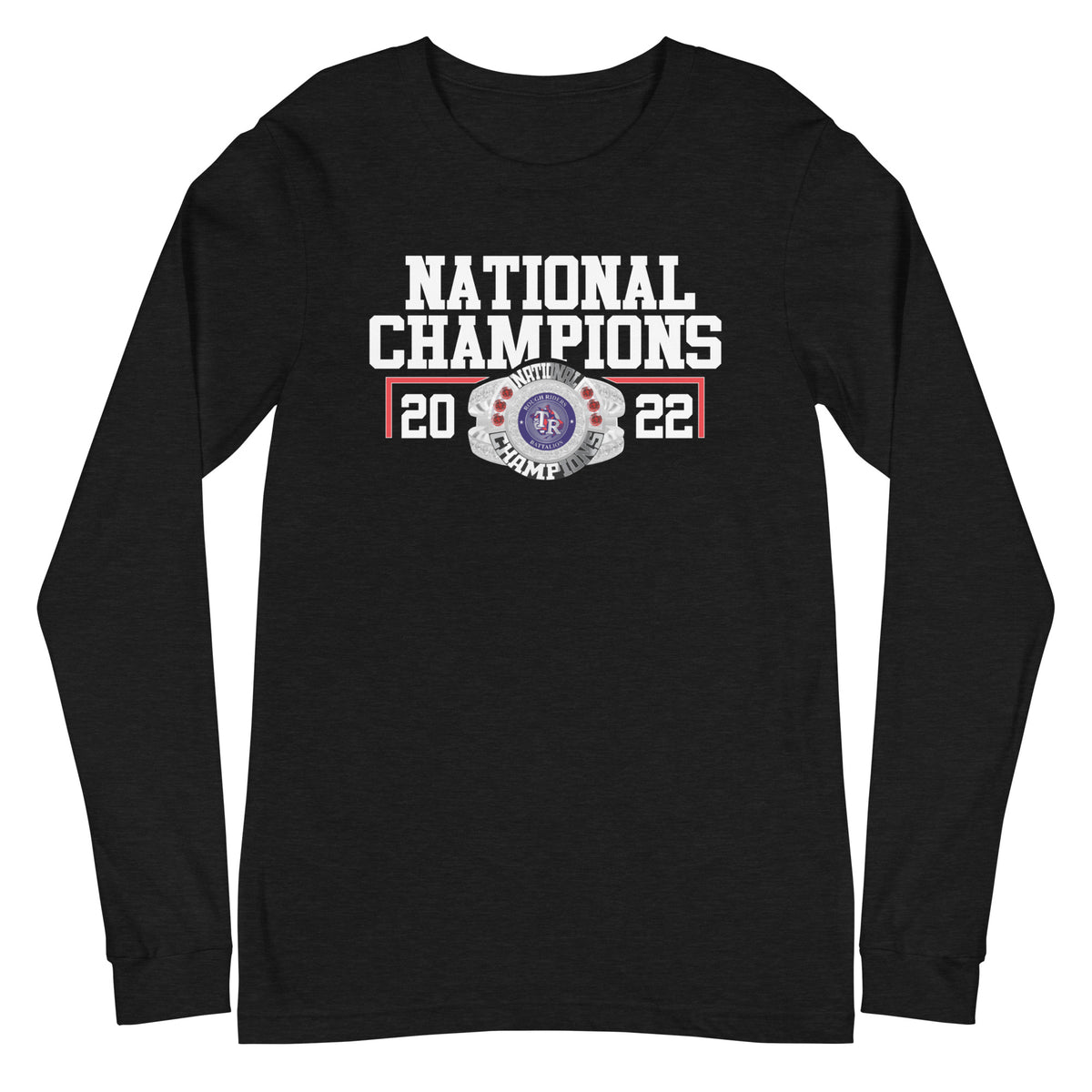 Roosevelt 2022 National Championship Ring Unisex Long Sleeve Tee