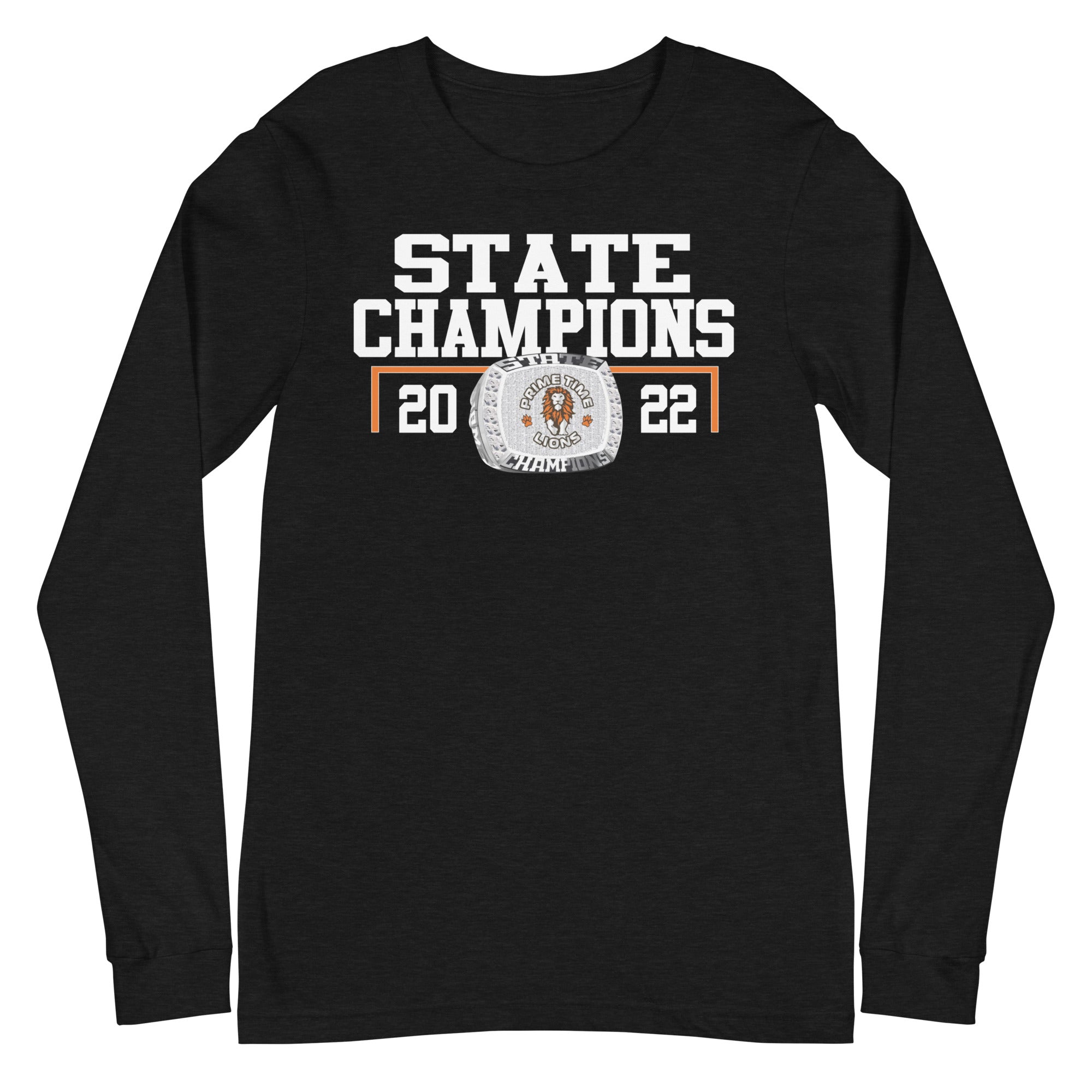 Prime Time Lions State Champions Unisex Long Sleeve Tee