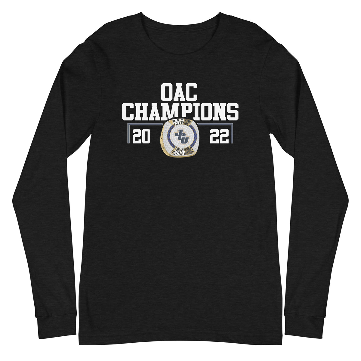 John Carrol University 6-Peat OAC Champions Unisex Long Sleeve Tee
