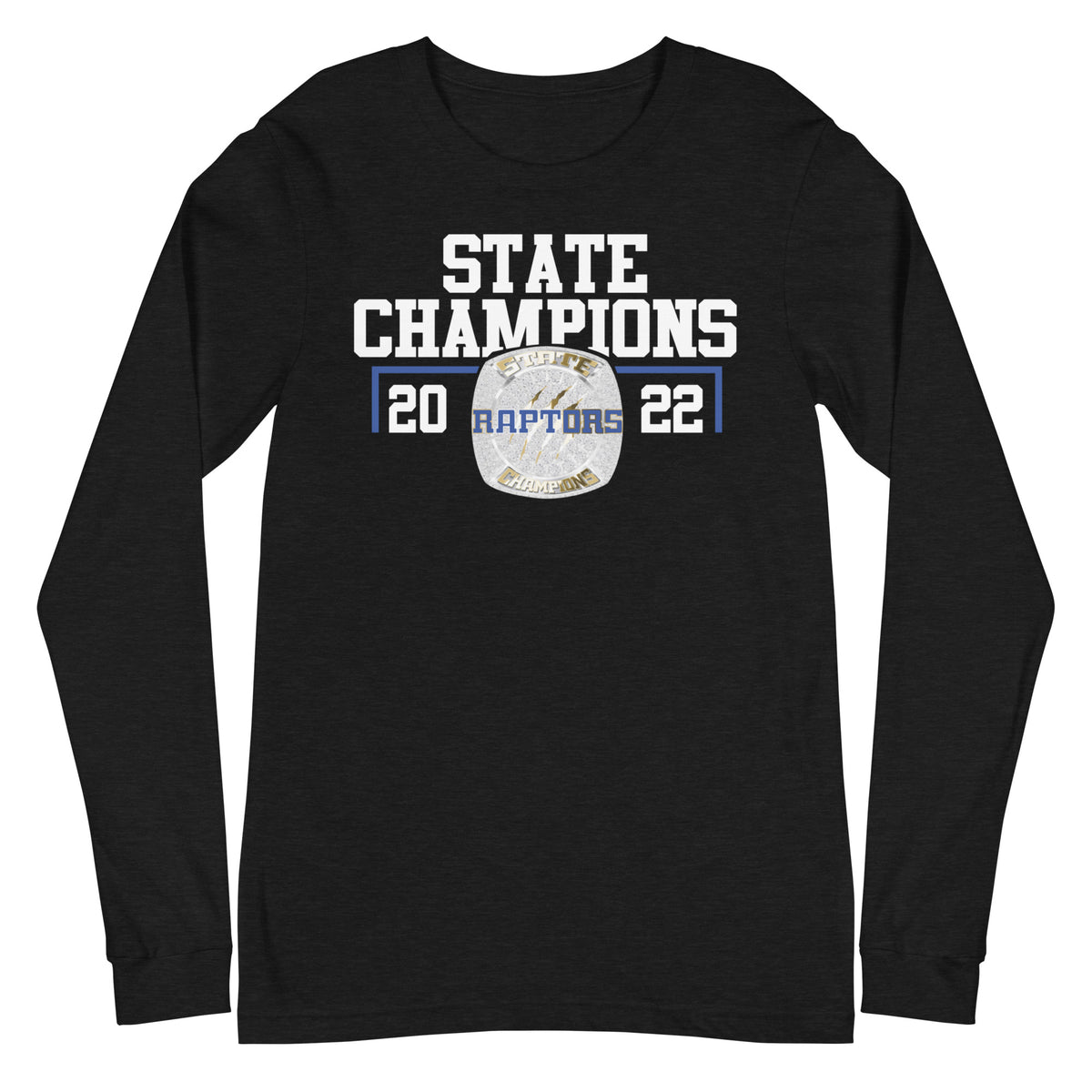 Mountain Island Charter High School State Champions (Boys Ring) Unisex Long Sleeve Tee
