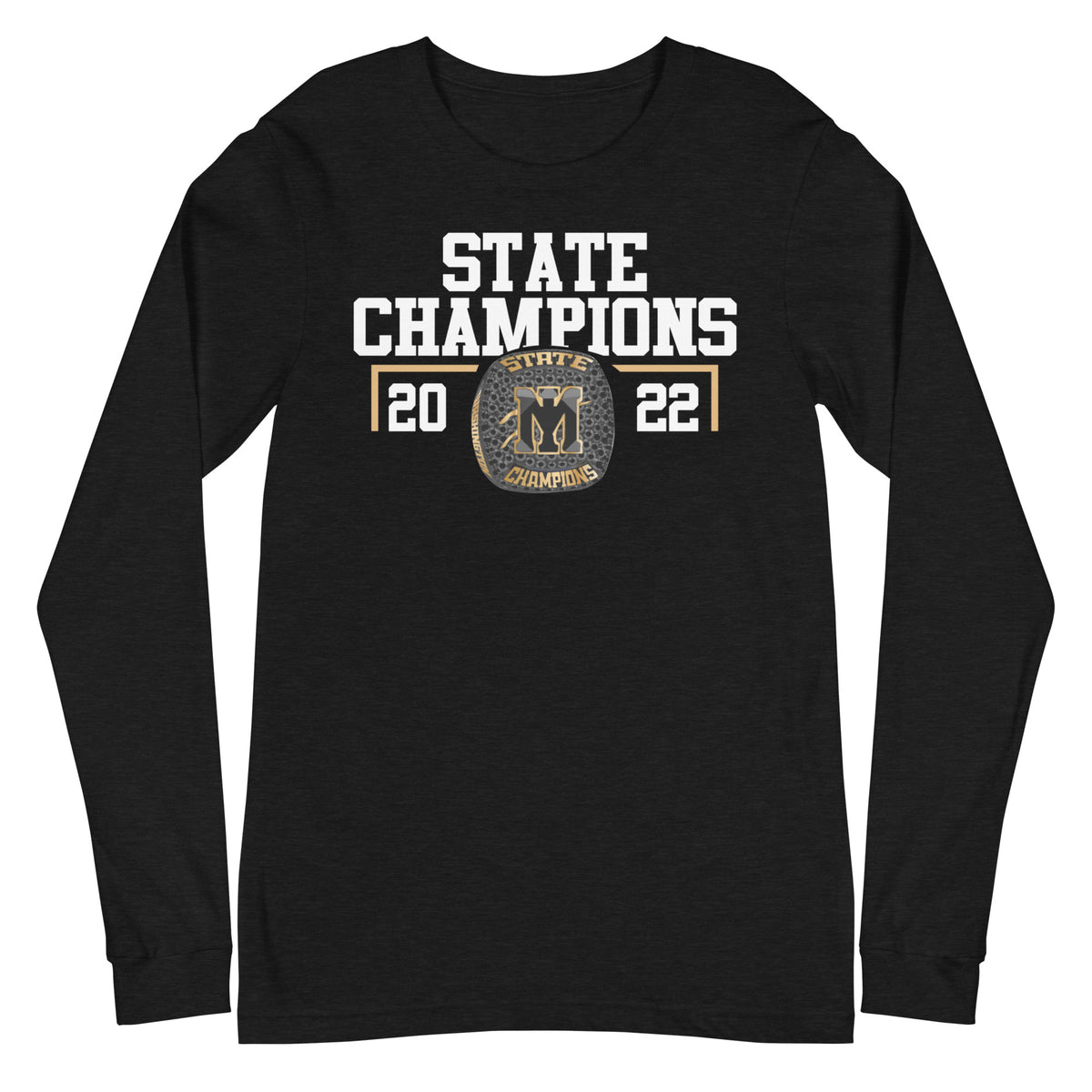 Mountain Island Charter High School State Champions (Boys Relay Ring) Unisex Long Sleeve Tee