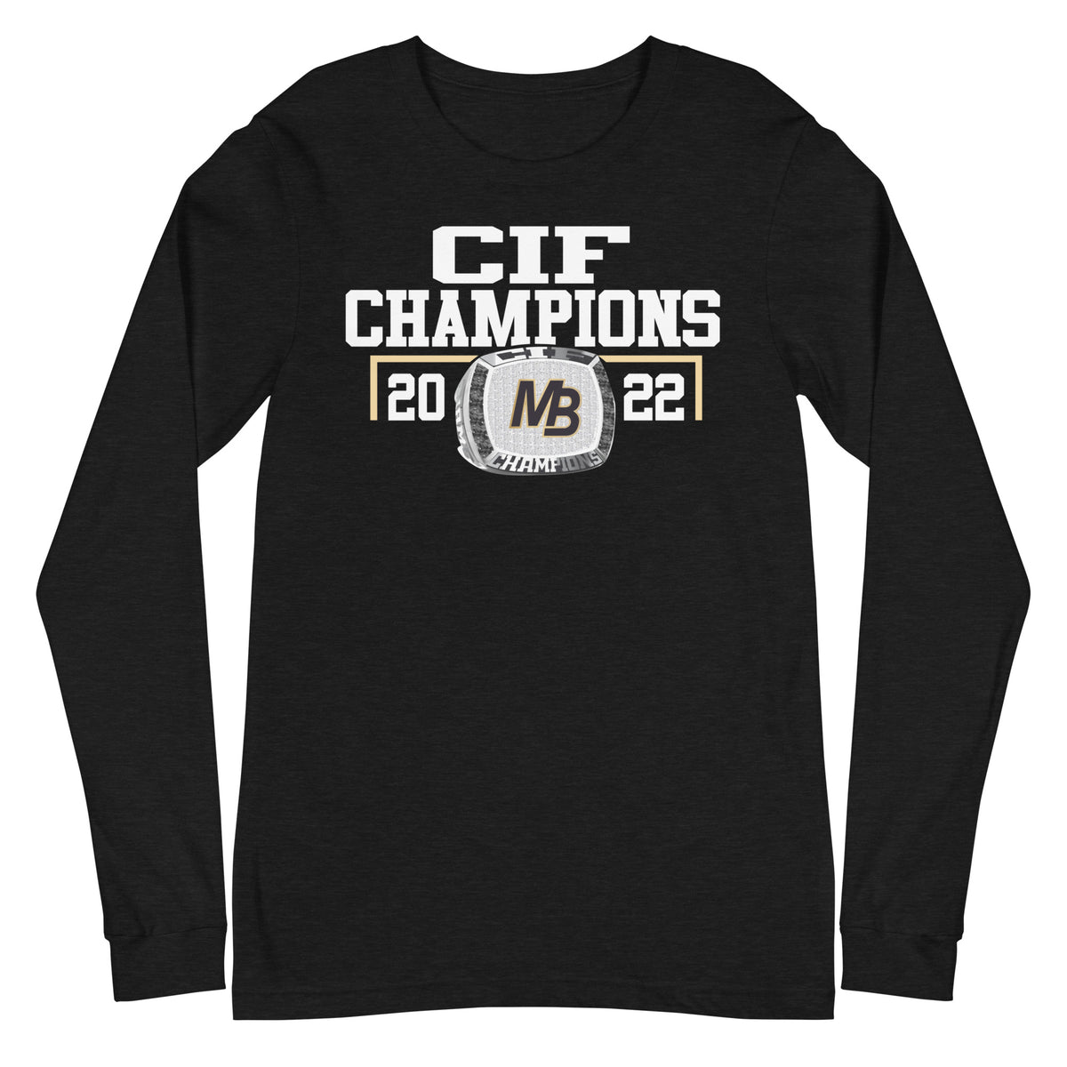 Mission Bay High School CIF Champions Unisex Long Sleeve Tee