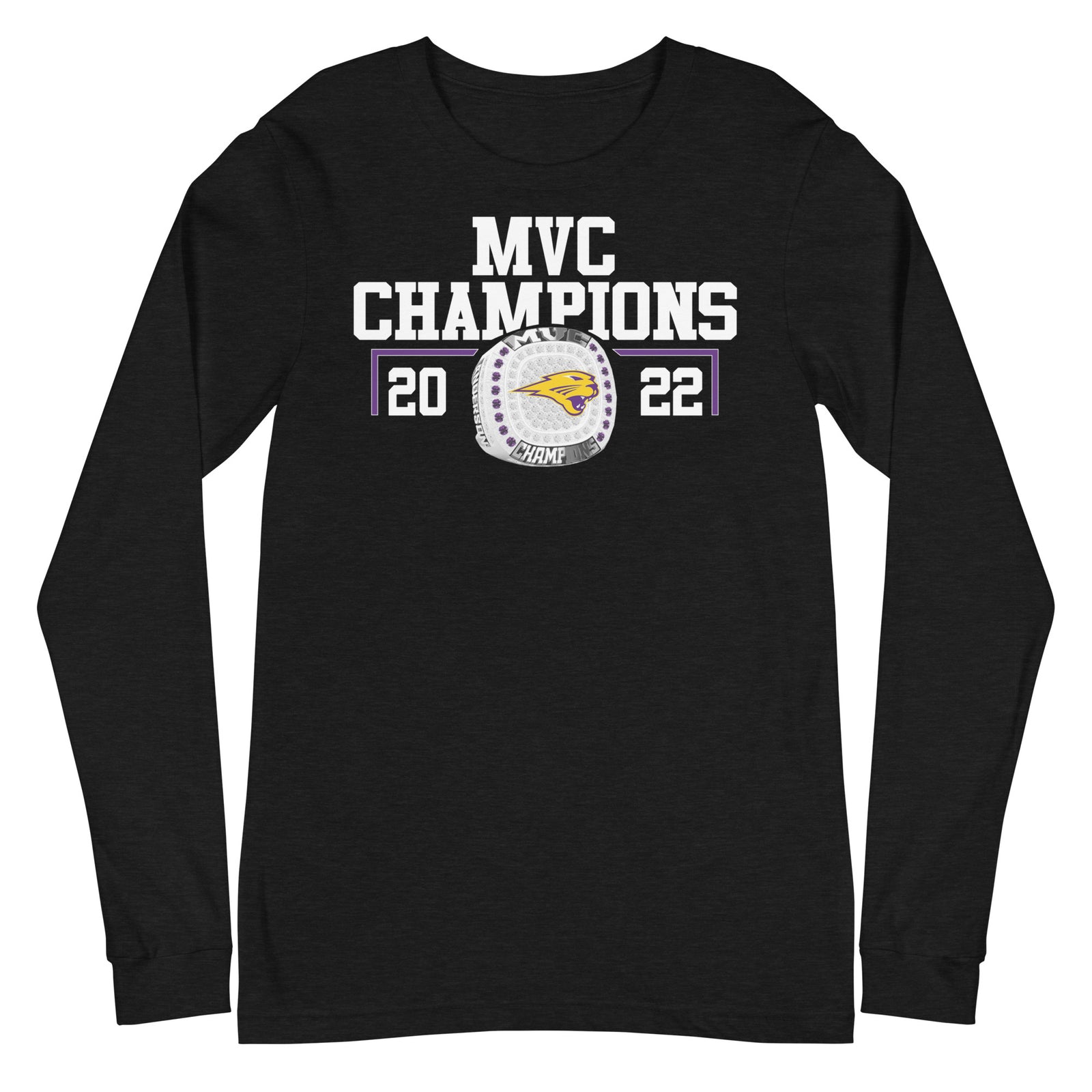 University of Northern Iowa MVC Champions Unisex Long Sleeve Tee