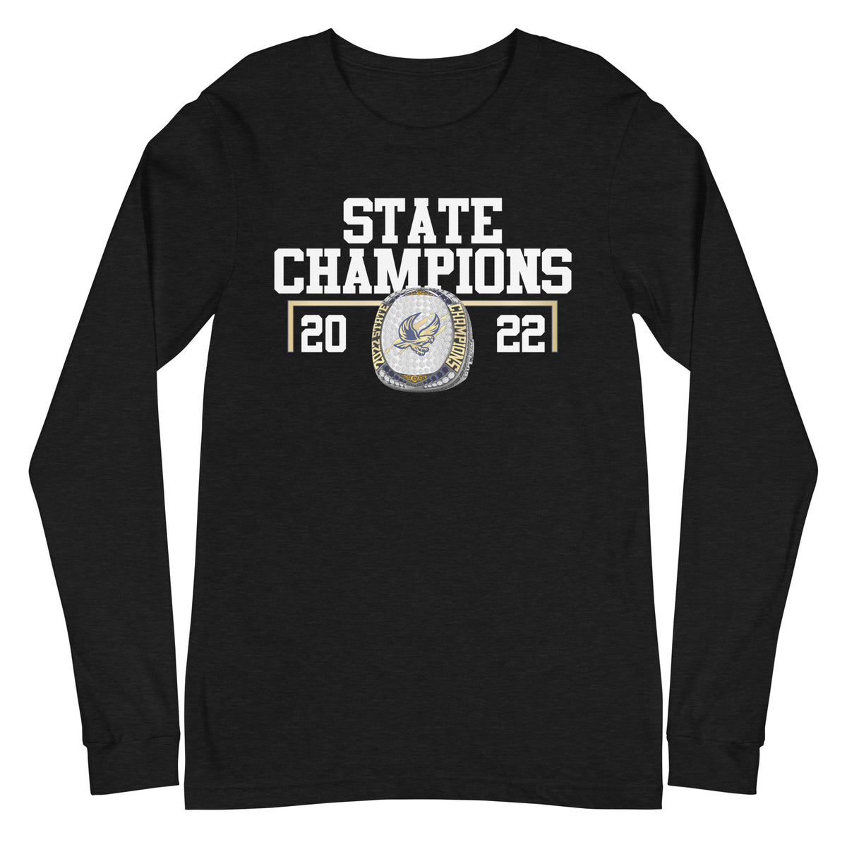 Velma Jackson High School 2022 State Championship Ring Unisex Long Sleeve Tee