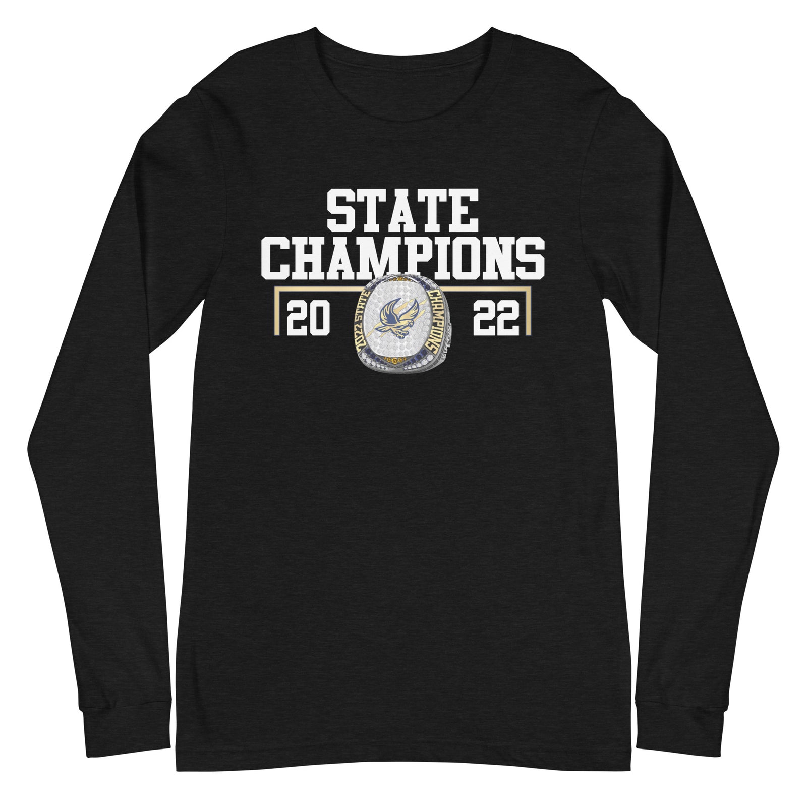 Velma Jackson High School 2022 State Championship Ring Unisex Long Sleeve Tee