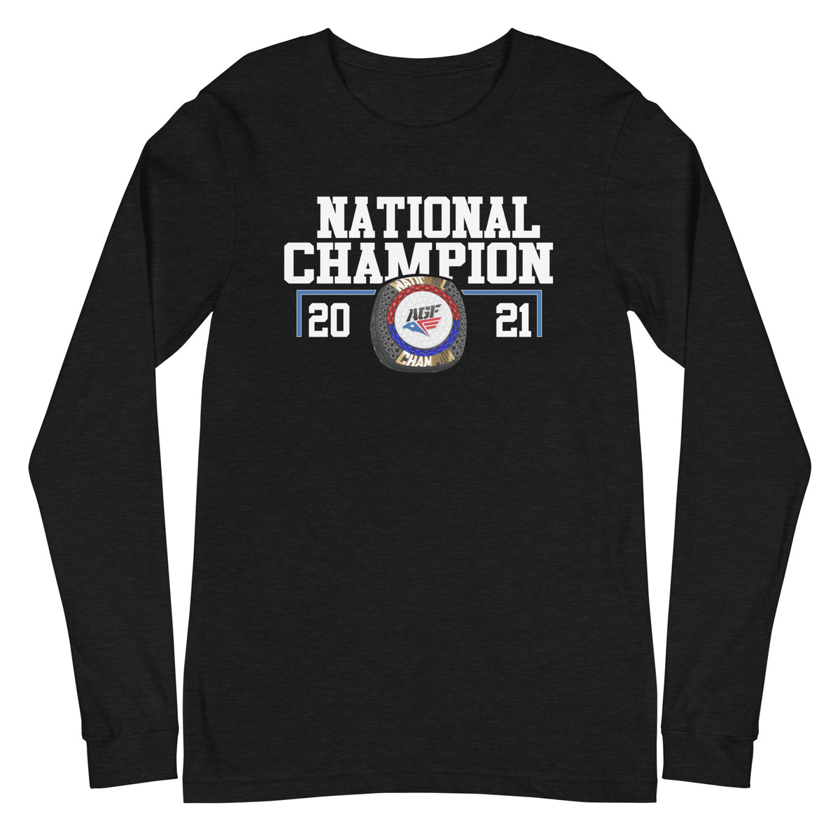 AGT National Champions Unisex Long Sleeve Tee