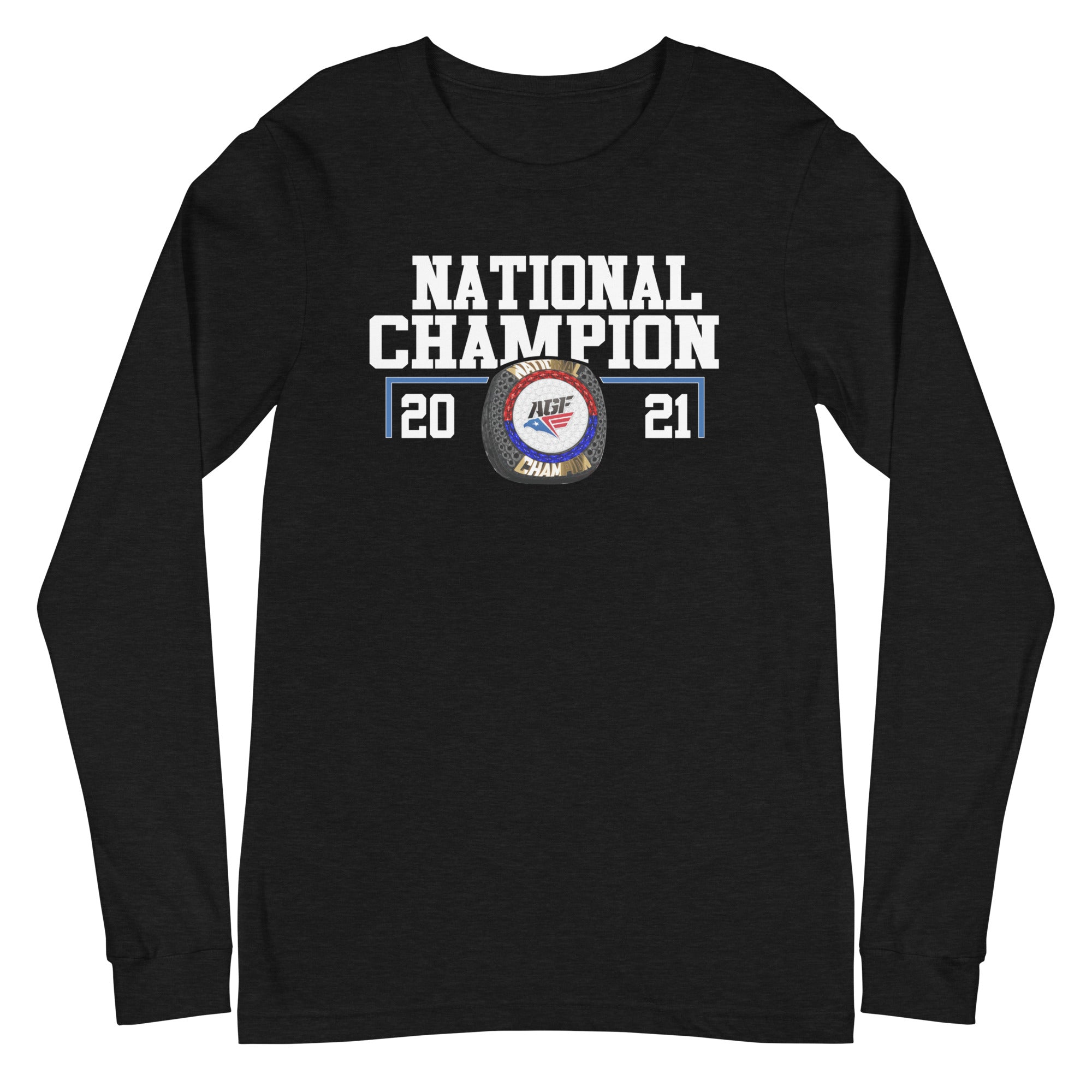 AGT National Champions Unisex Long Sleeve Tee