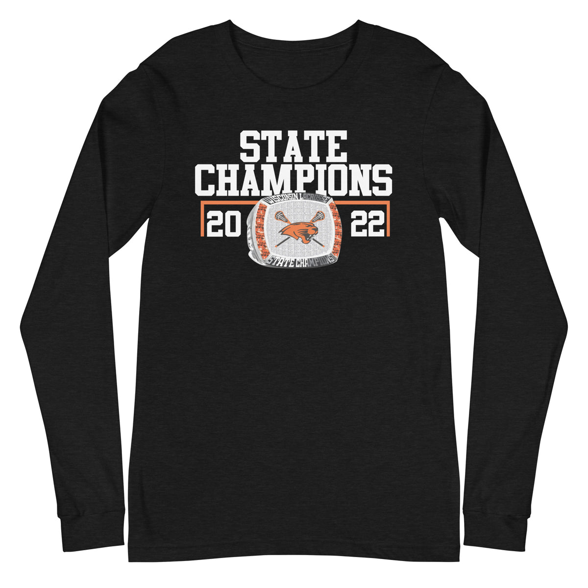 Wisconsin Oregon Panthers State Champions Unisex Long Sleeve Tee