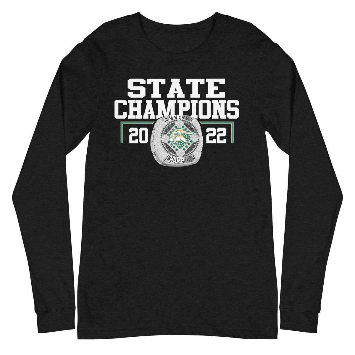 North Smithfield High School 2022 State Championship Ring Unisex Long Sleeve Tee