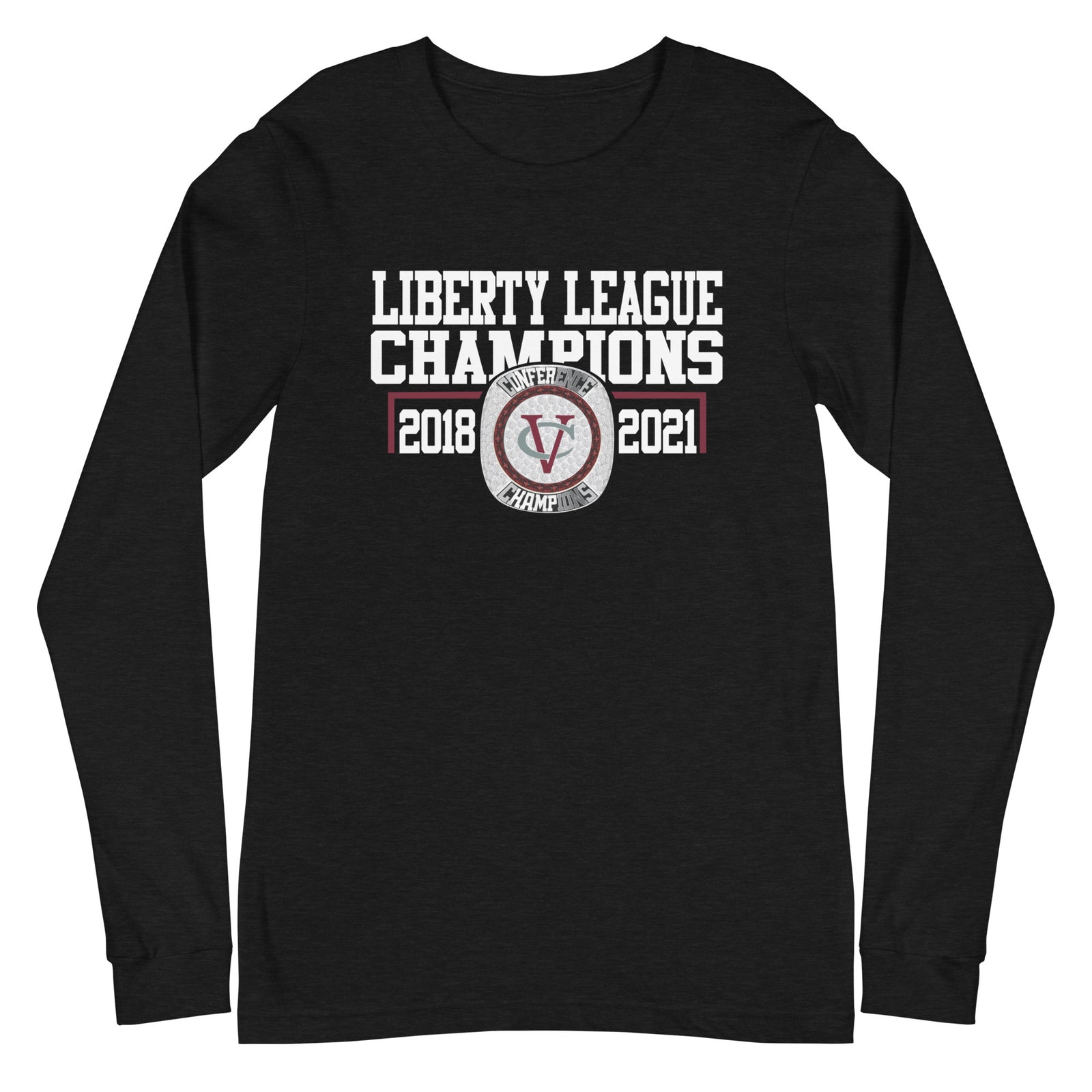 Vassar College Field Hockey 2022 Conference Championship Ring Unisex Long Sleeve Tee