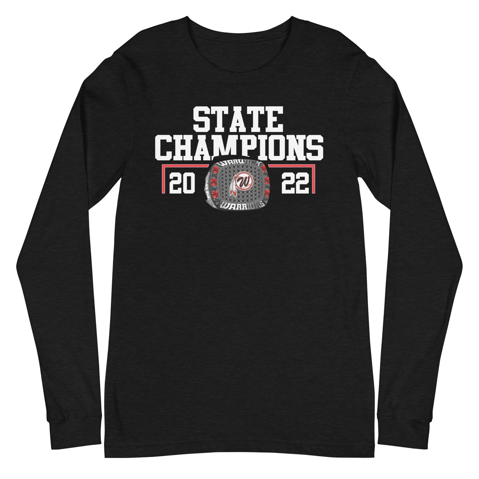 Warwick High School State Champions Unisex Long Sleeve Tee