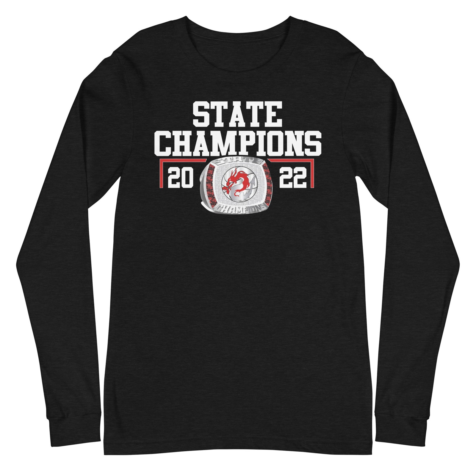 Academy of the Pacific Rim 2022 State Championship Ring Unisex Long Sleeve Tee