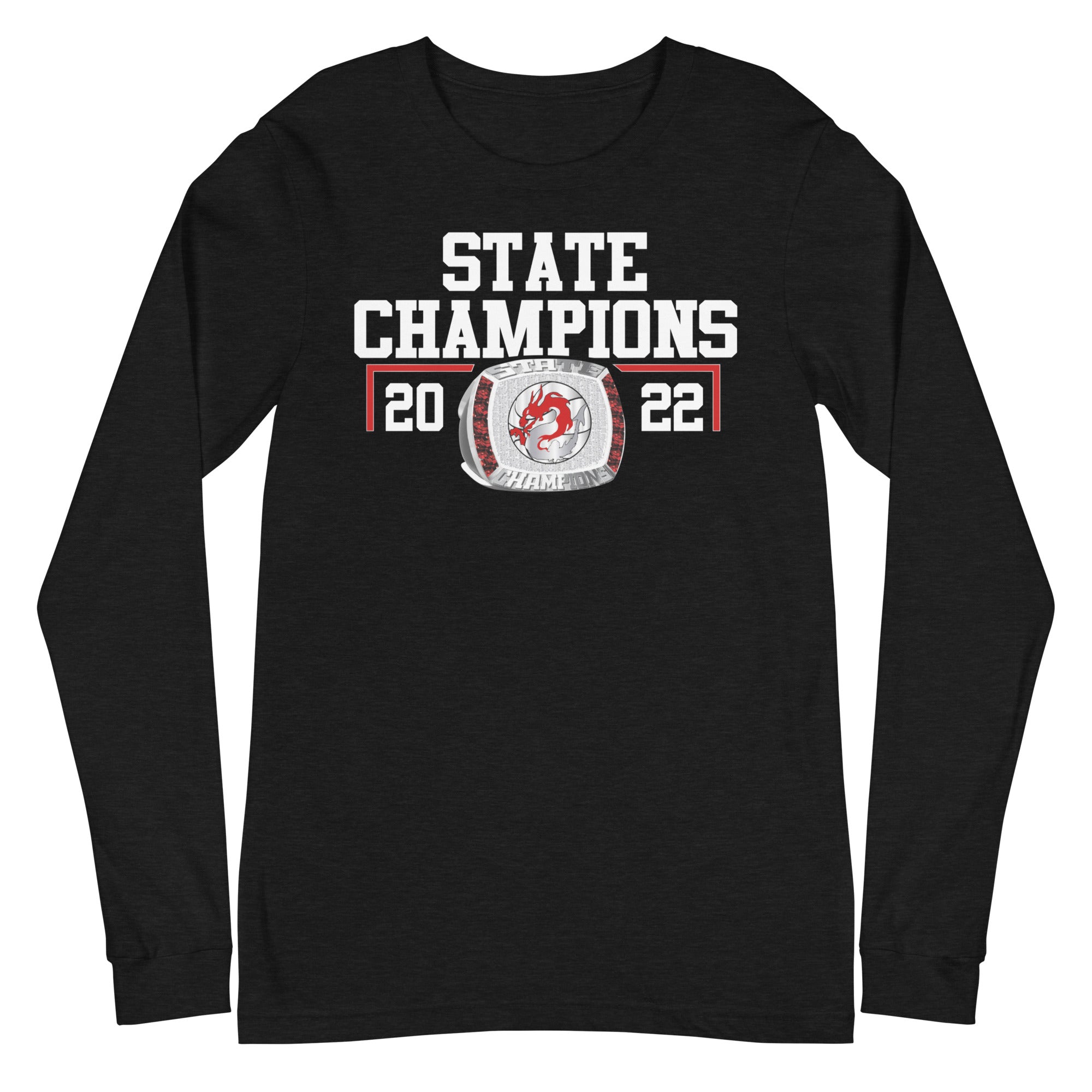 Academy of the Pacific Rim 2022 State Championship Ring Unisex Long Sleeve Tee