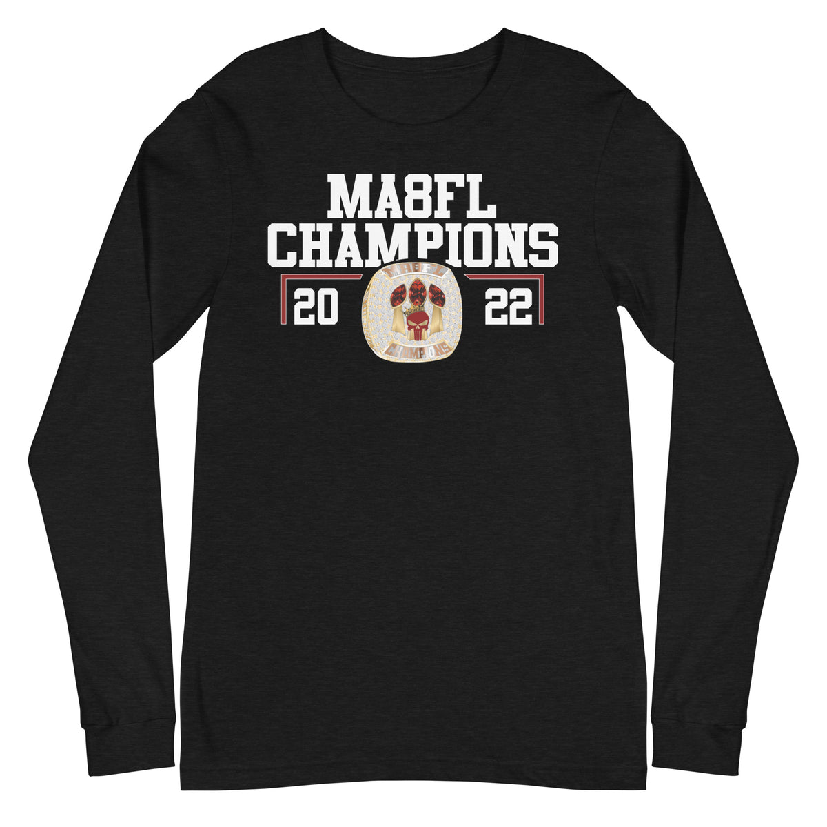 Peoria Punishers MA8FL Champions Unisex Long Sleeve Tee