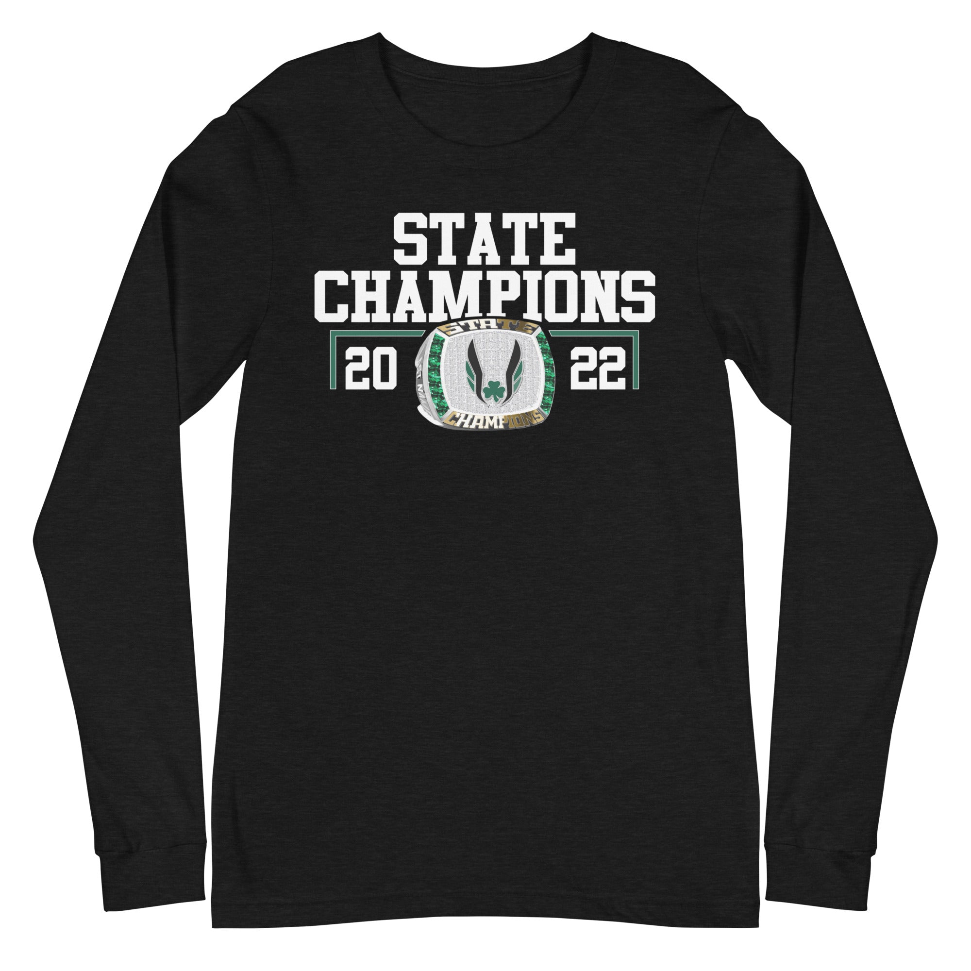 Berrien Springs High School 2022 State Championship Ring Unisex Long Sleeve Tee