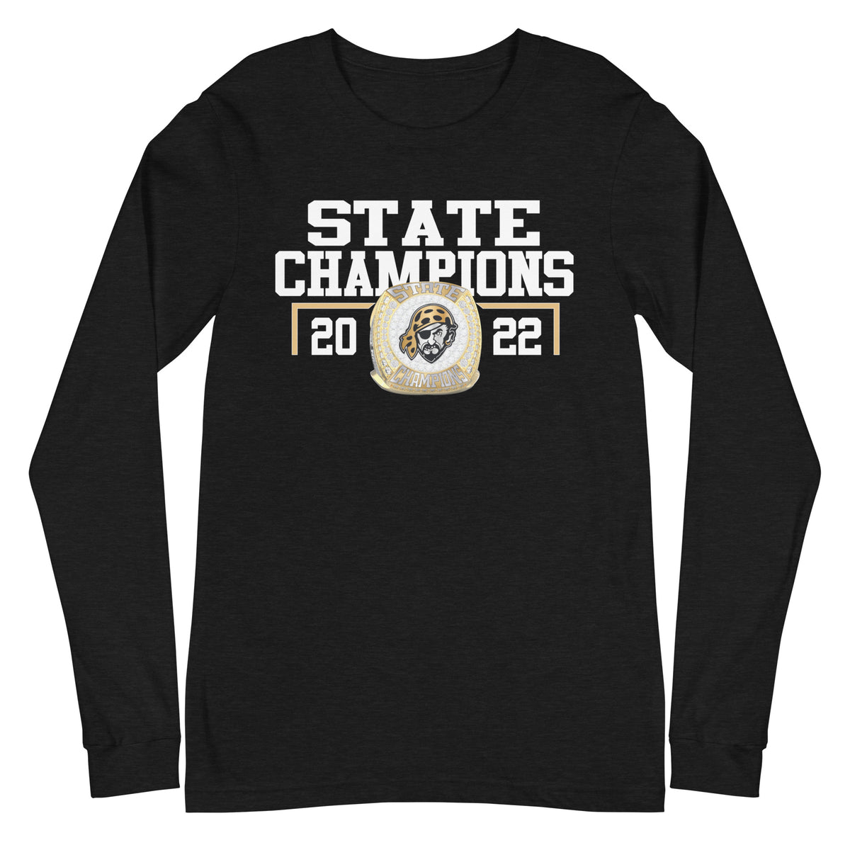 Perquimans County 2022 State Championship Ring Unisex Long Sleeve Tee
