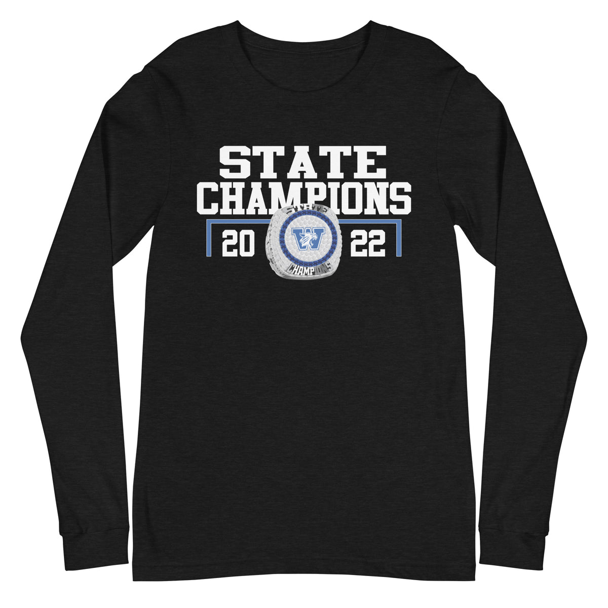 Westminster Christian Academy 2022 State Championship Ring Unisex Long Sleeve Tee