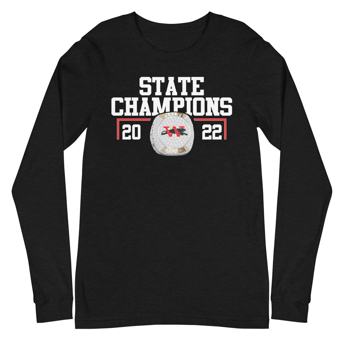 Westmoore High School 2022 State Championship Ring Unisex Long Sleeve Tee