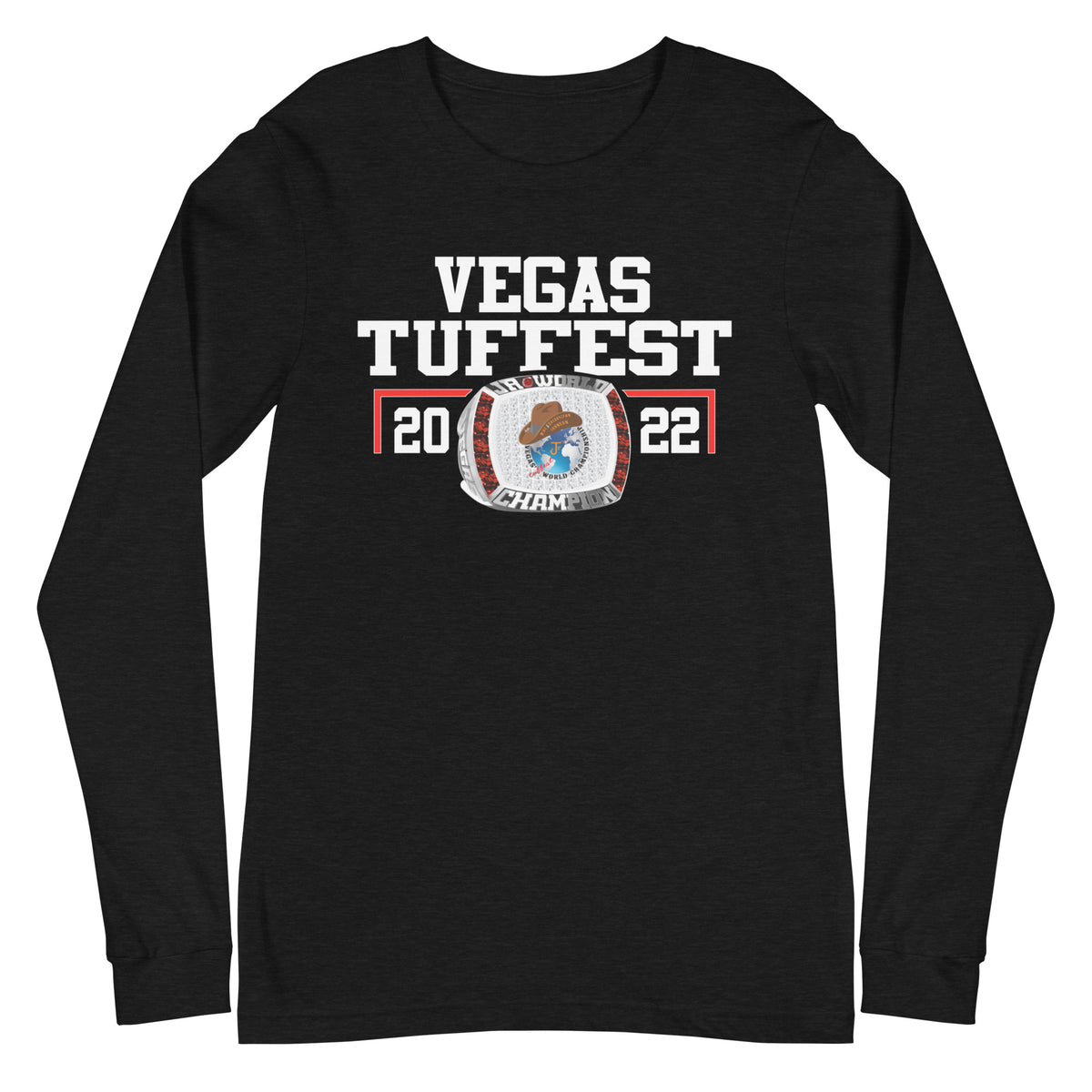 Vegas Tuffest 2022 Jr. World Championship Ring Unisex Long Sleeve Tee