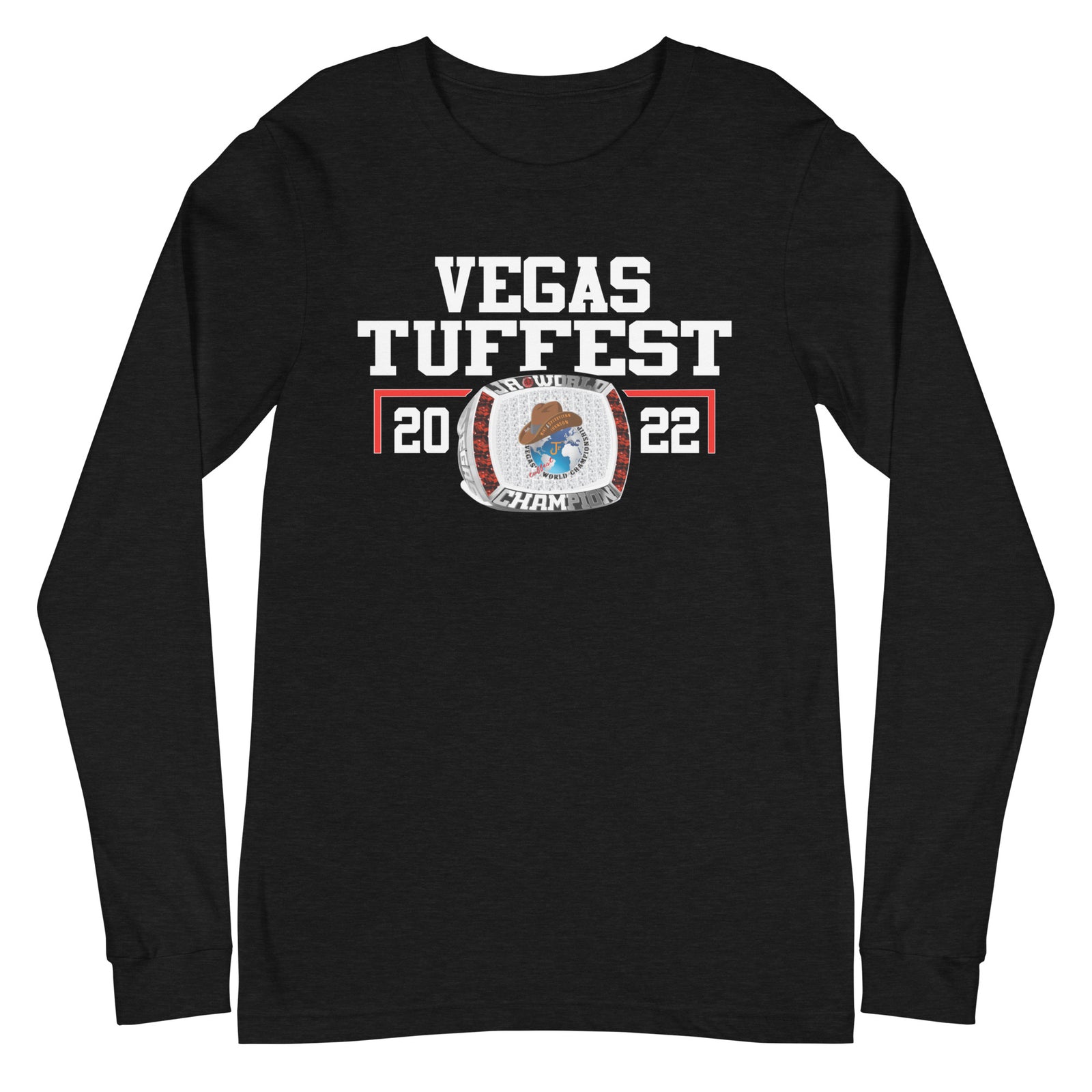Vegas Tuffest 2022 Jr. World Championship Ring Unisex Long Sleeve Tee