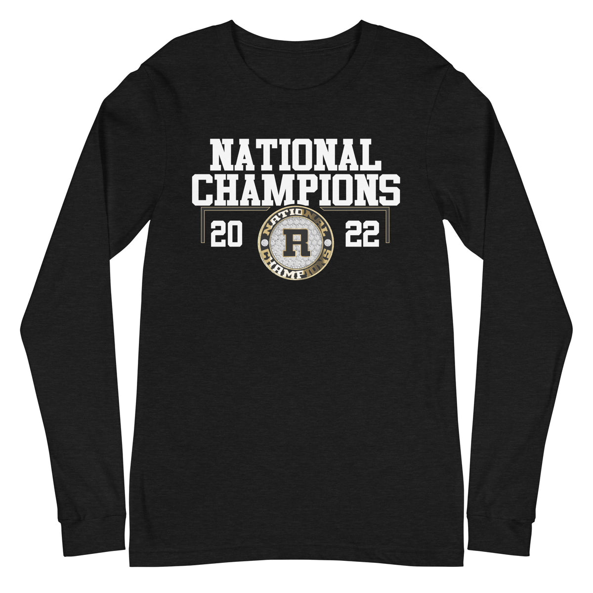 Ruckel Middle School 2022 State Championship Ring Unisex Long Sleeve Tee