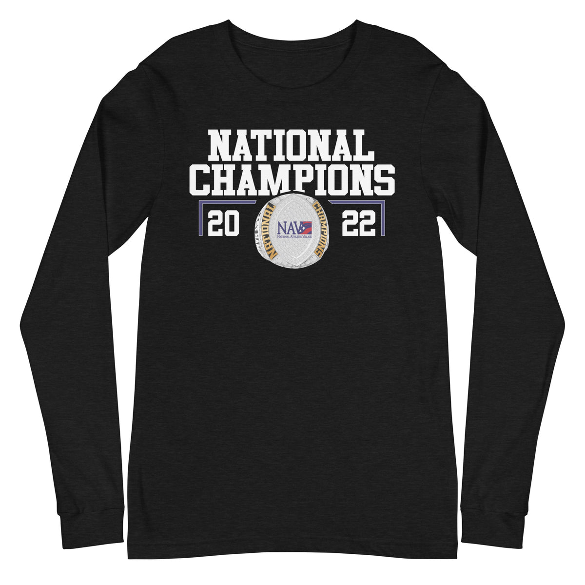 Nav 7’s Rugby National Champions Unisex Long Sleeve Tee