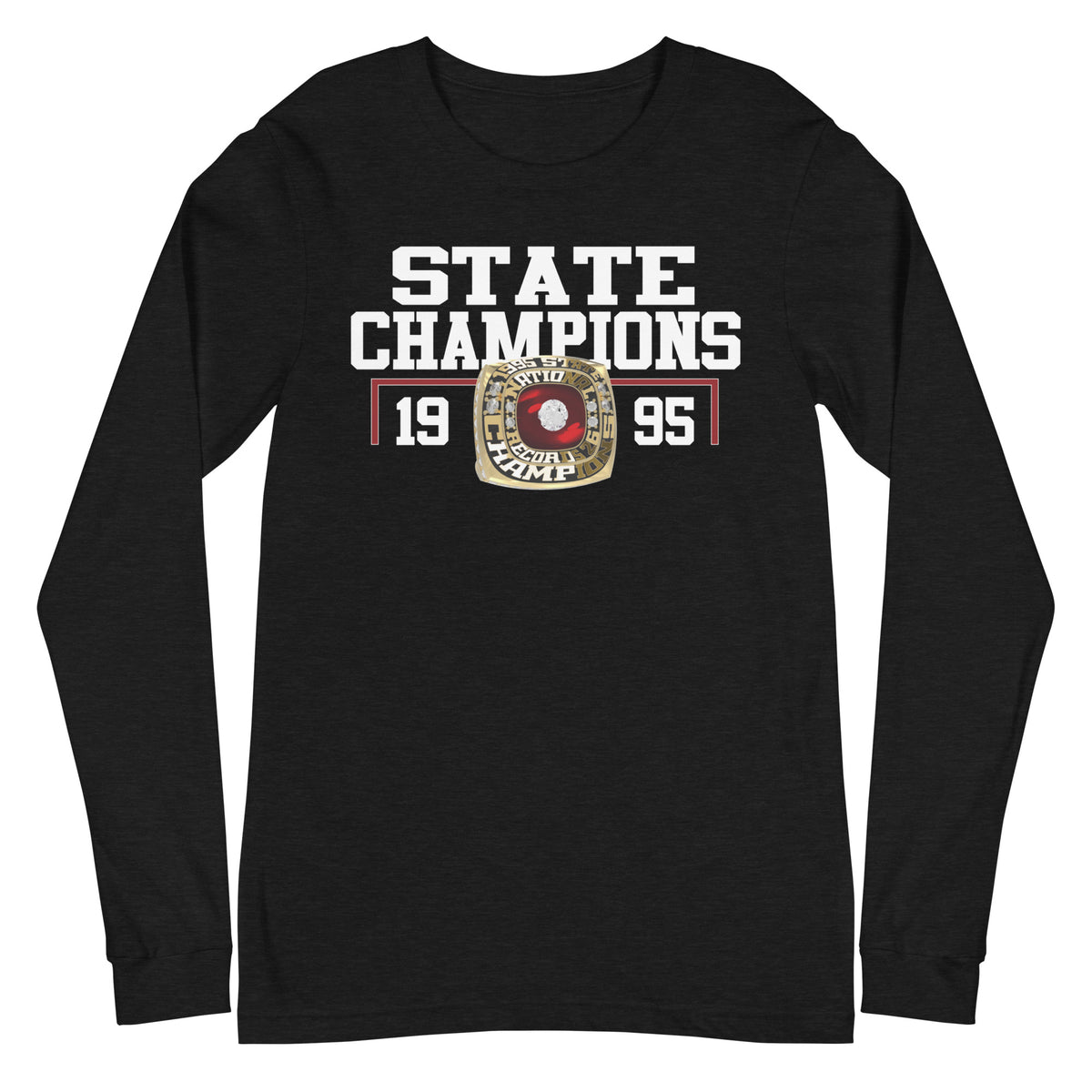 Perry High Schoo 1995 State Championship Ring Unisex Long Sleeve Tee