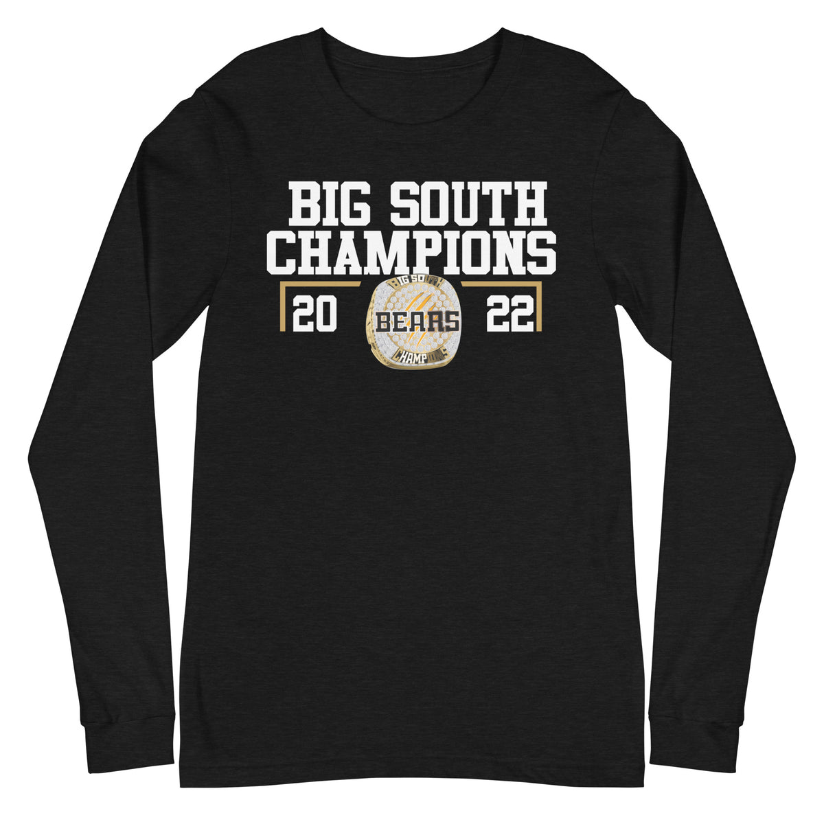 Mercer University Big South Champions Unisex Long Sleeve Tee