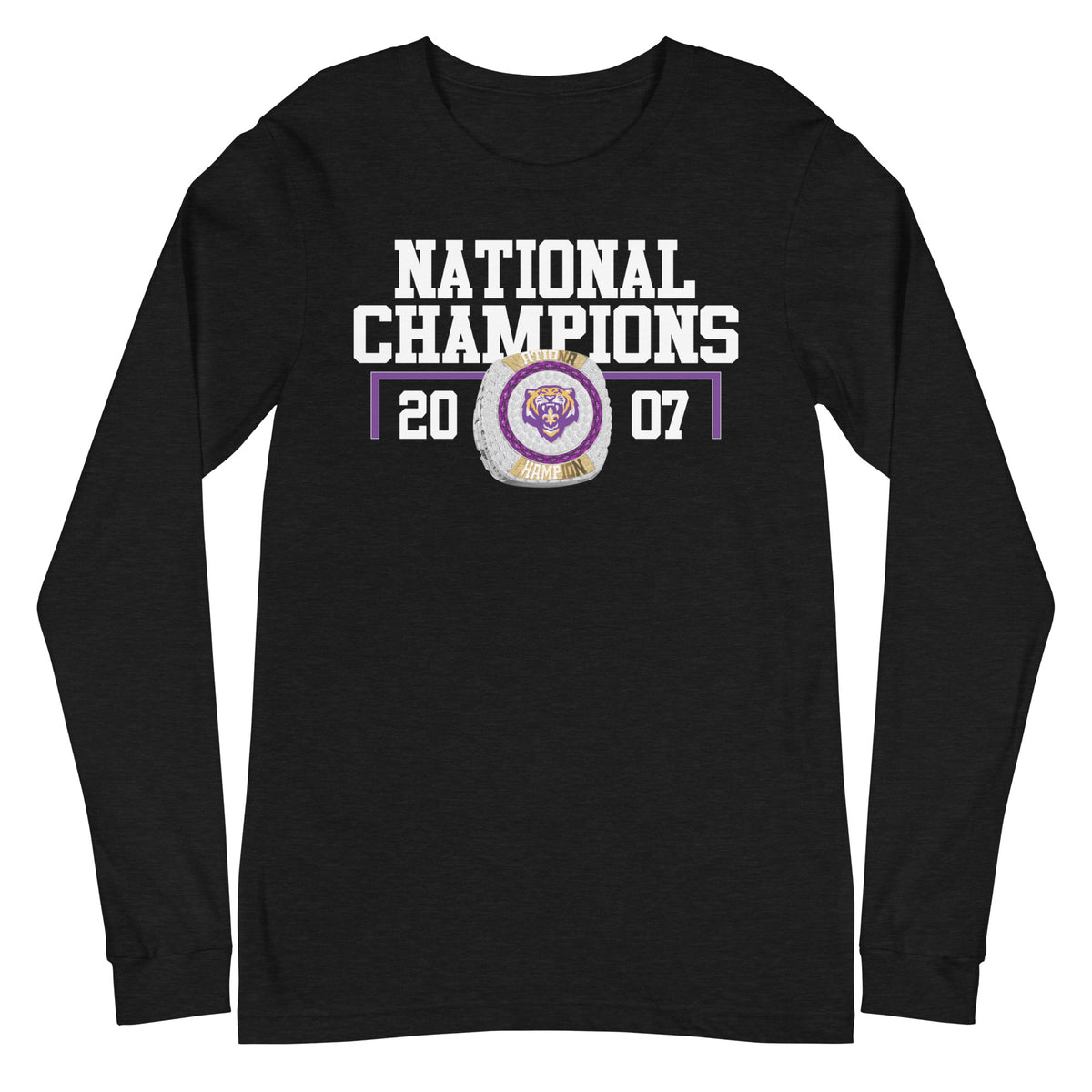 Louisiana State University National Champions Unisex Long Sleeve Tee