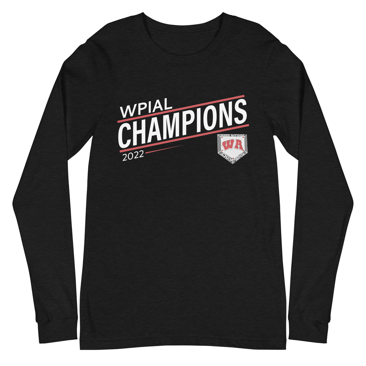 West Allegheny High School 2022 WPIAL Championship Ring Unisex Long Sleeve Tee