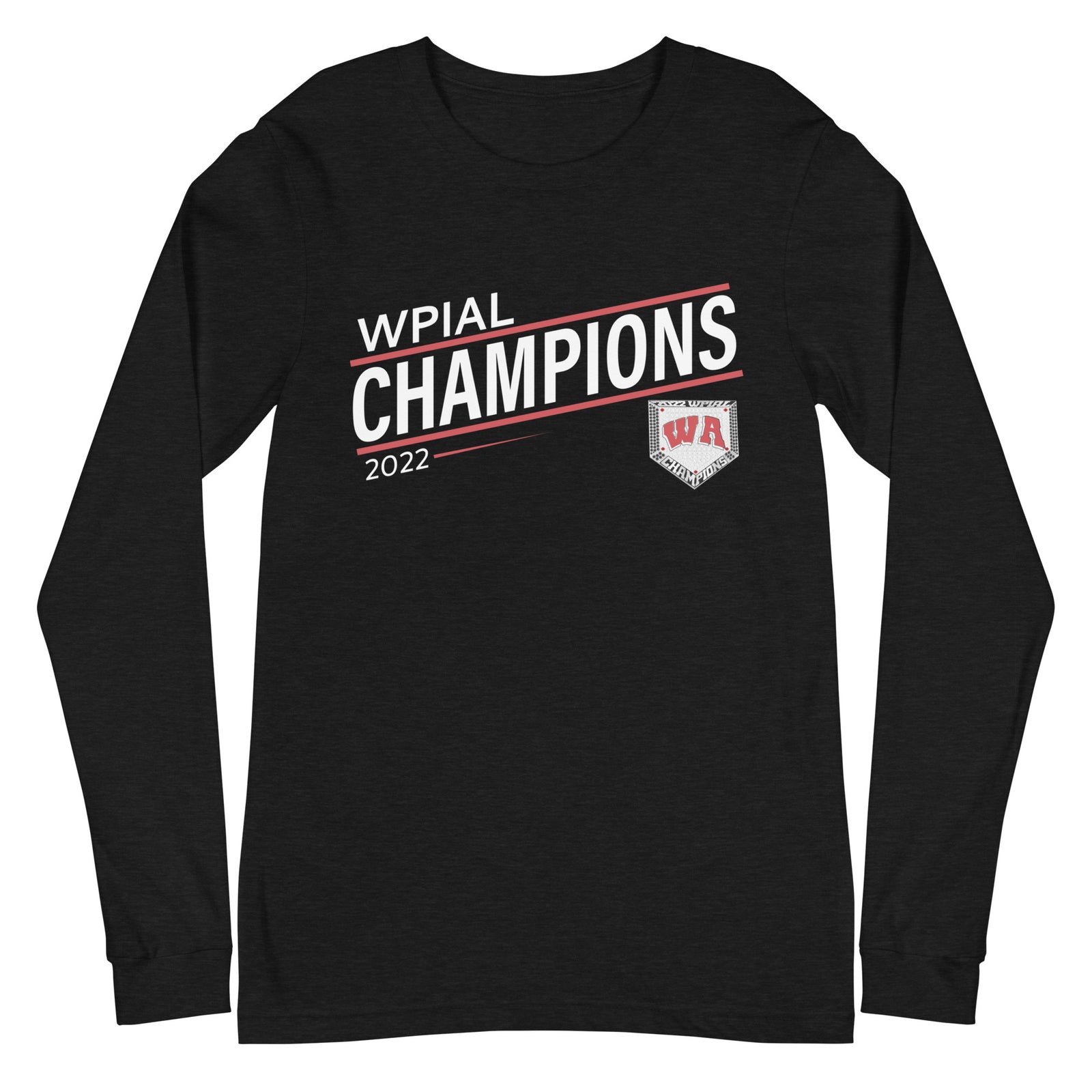 West Allegheny High School 2022 WPIAL Championship Ring Unisex Long Sleeve Tee