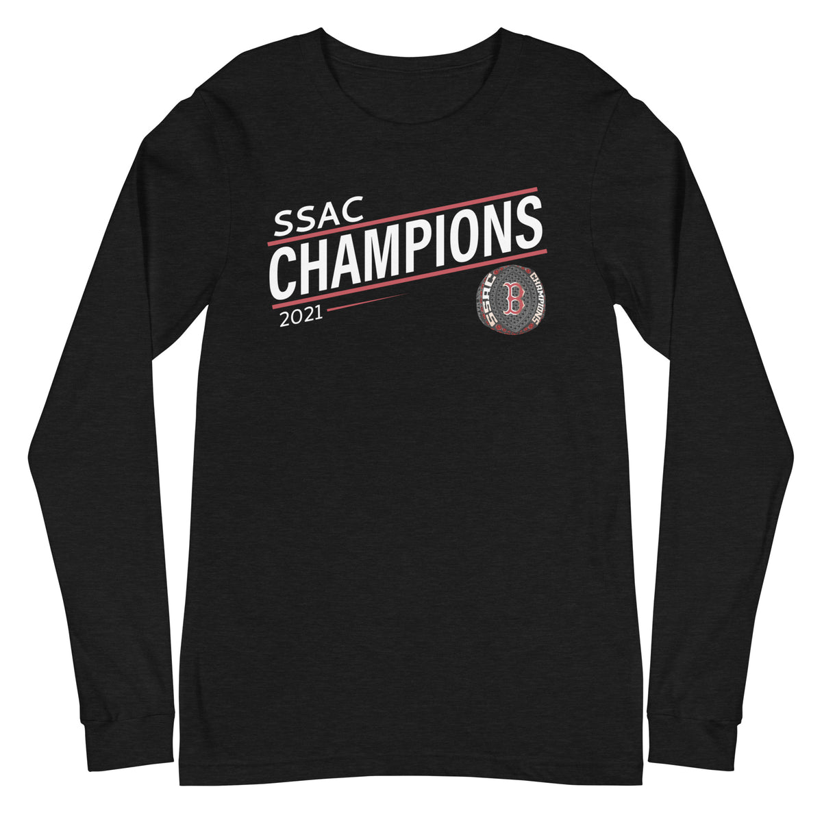 Blountstown High School 2021 SSAC Championship Ring Unisex Long Sleeve Tee