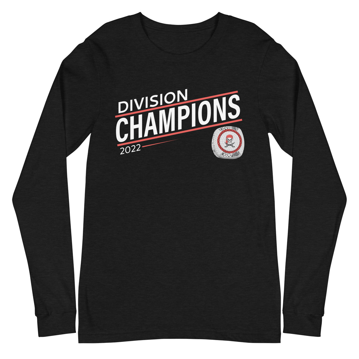 West Sounds Rebels 2022 Division Championship Ring Unisex Long Sleeve Tee