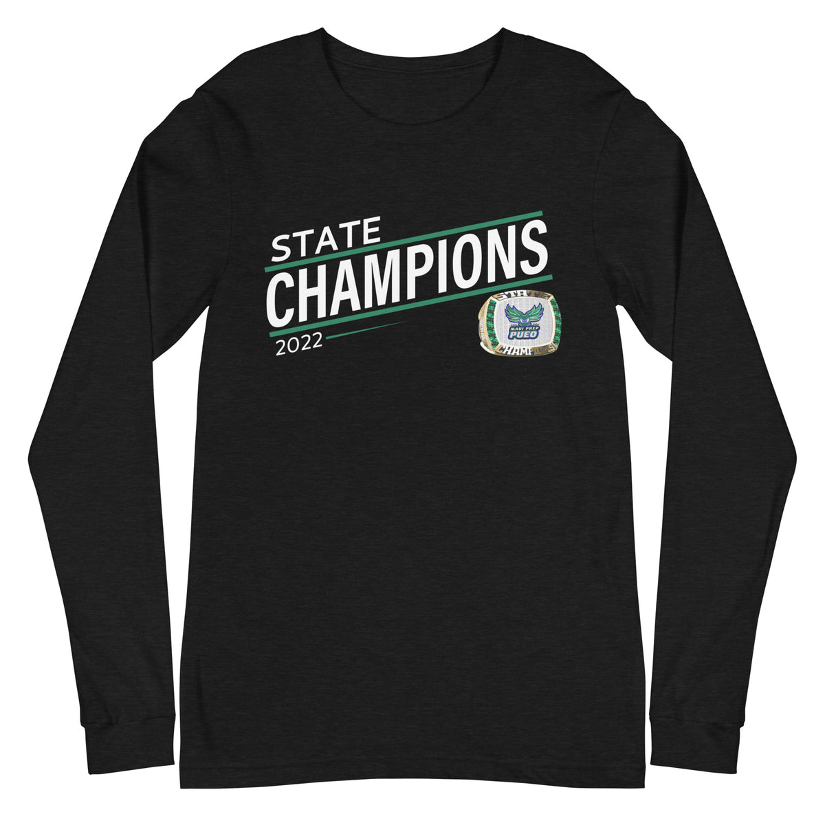 Maui Preparatory Academy 2022 State Championship Ring Unisex Long Sleeve Tee