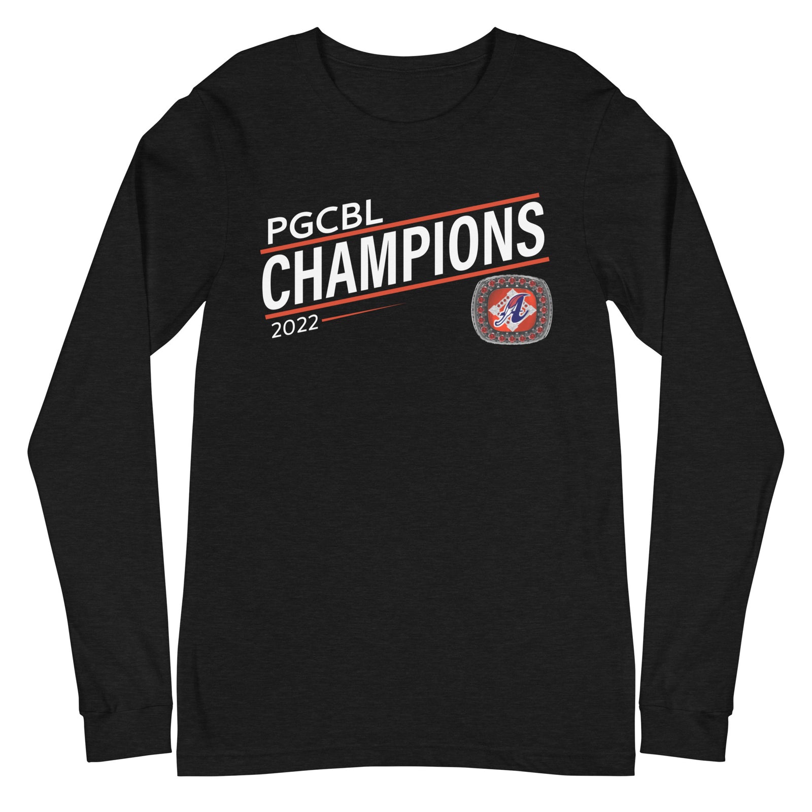 Amsterdam Mohawks PGCBL Champions Unisex Long Sleeve Tee