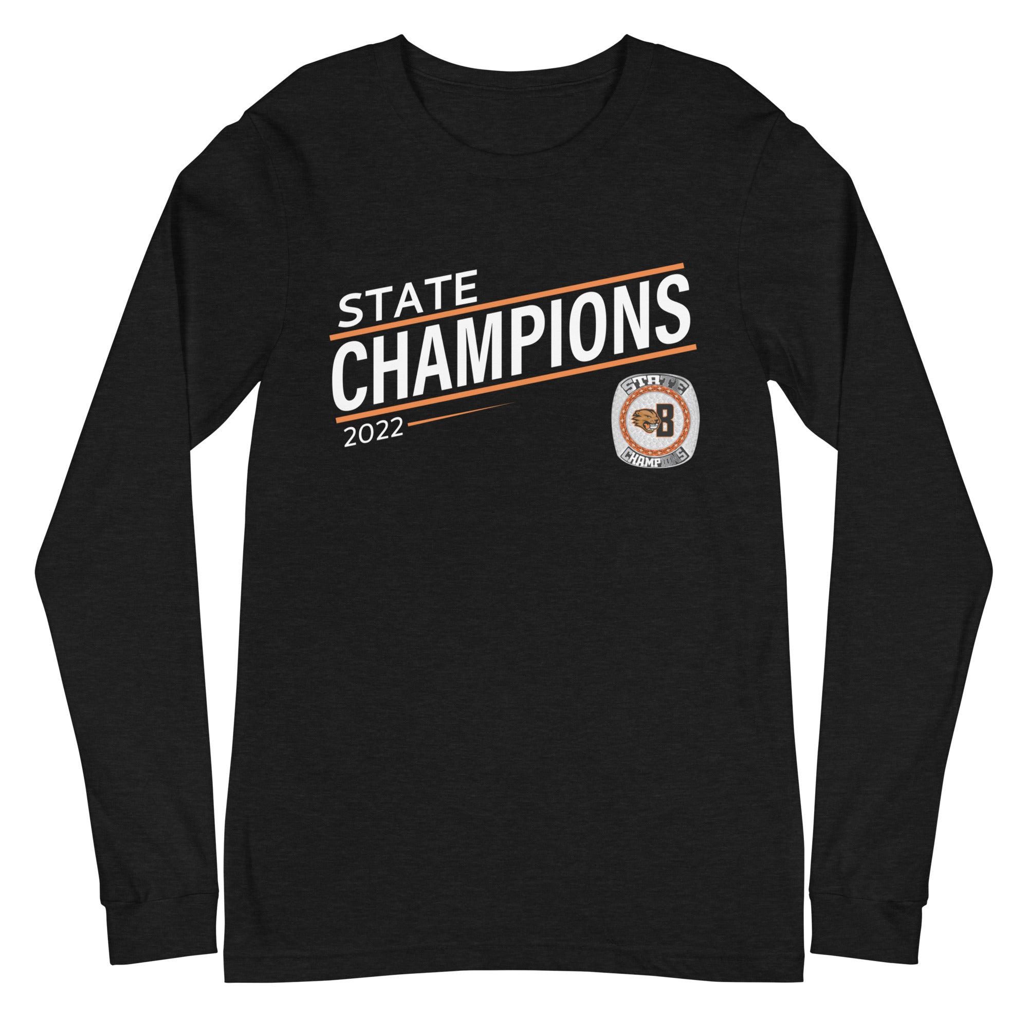 Beaverton High School 2022 State Championship Ring Unisex Long Sleeve Tee