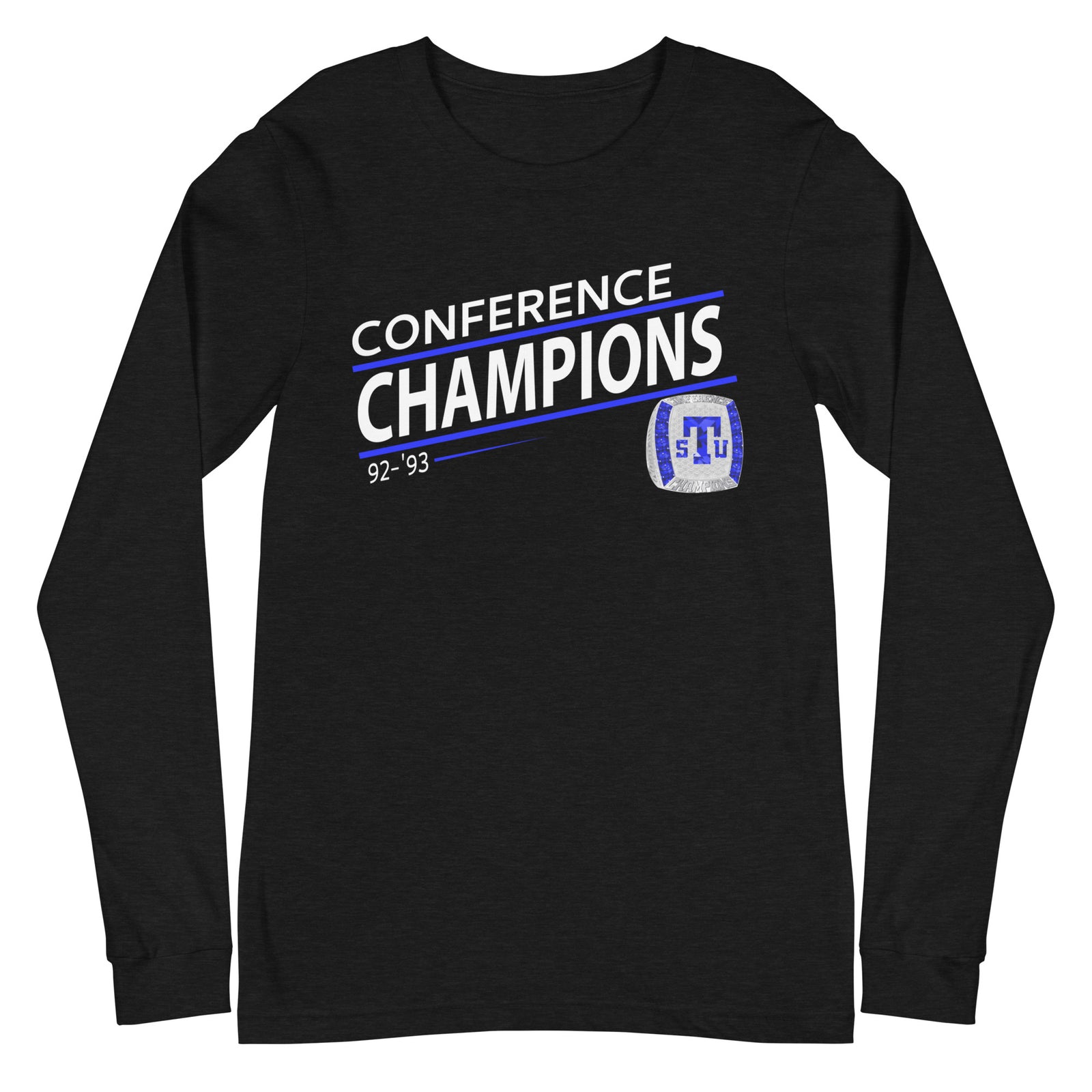 Tennessee State University ’92-’93 Conference Championship Ring Unisex Long Sleeve Tee