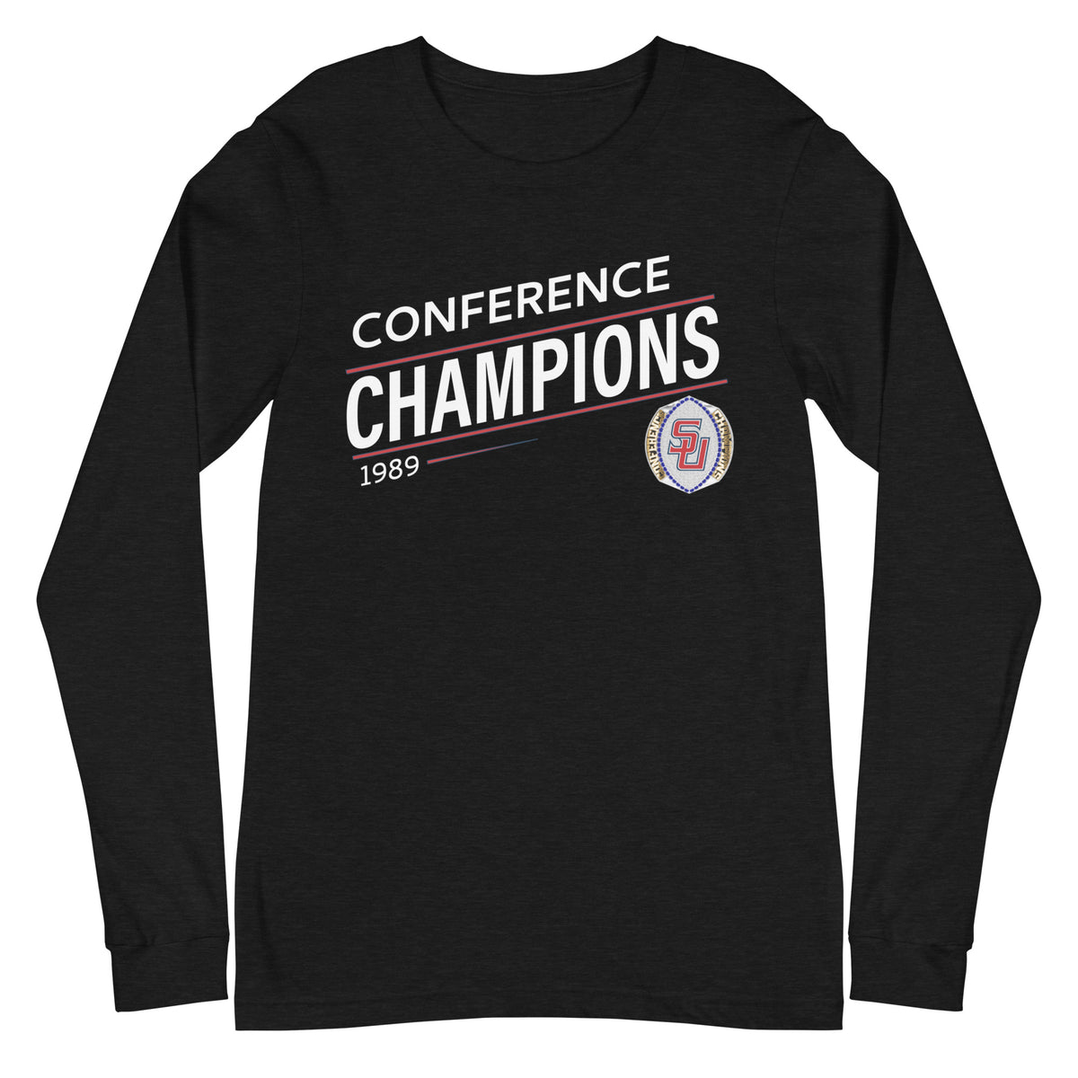Rodney Stallings 1989 Conference Championship Ring Unisex Long Sleeve Tee