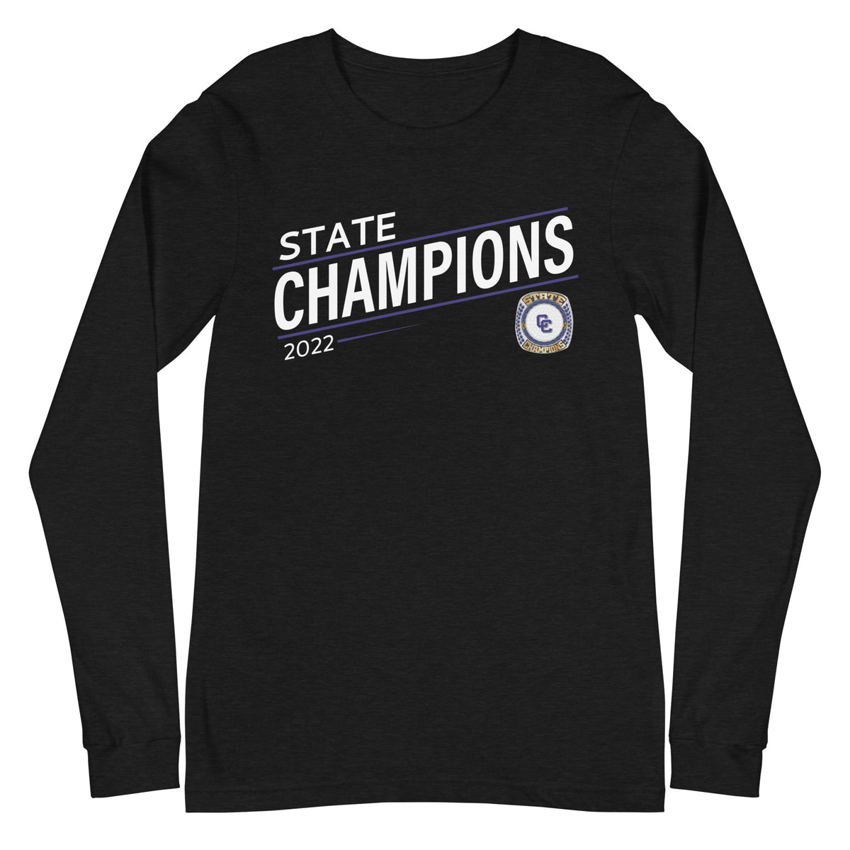 Central Catholic High School State Champions Unisex Long Sleeve Tee