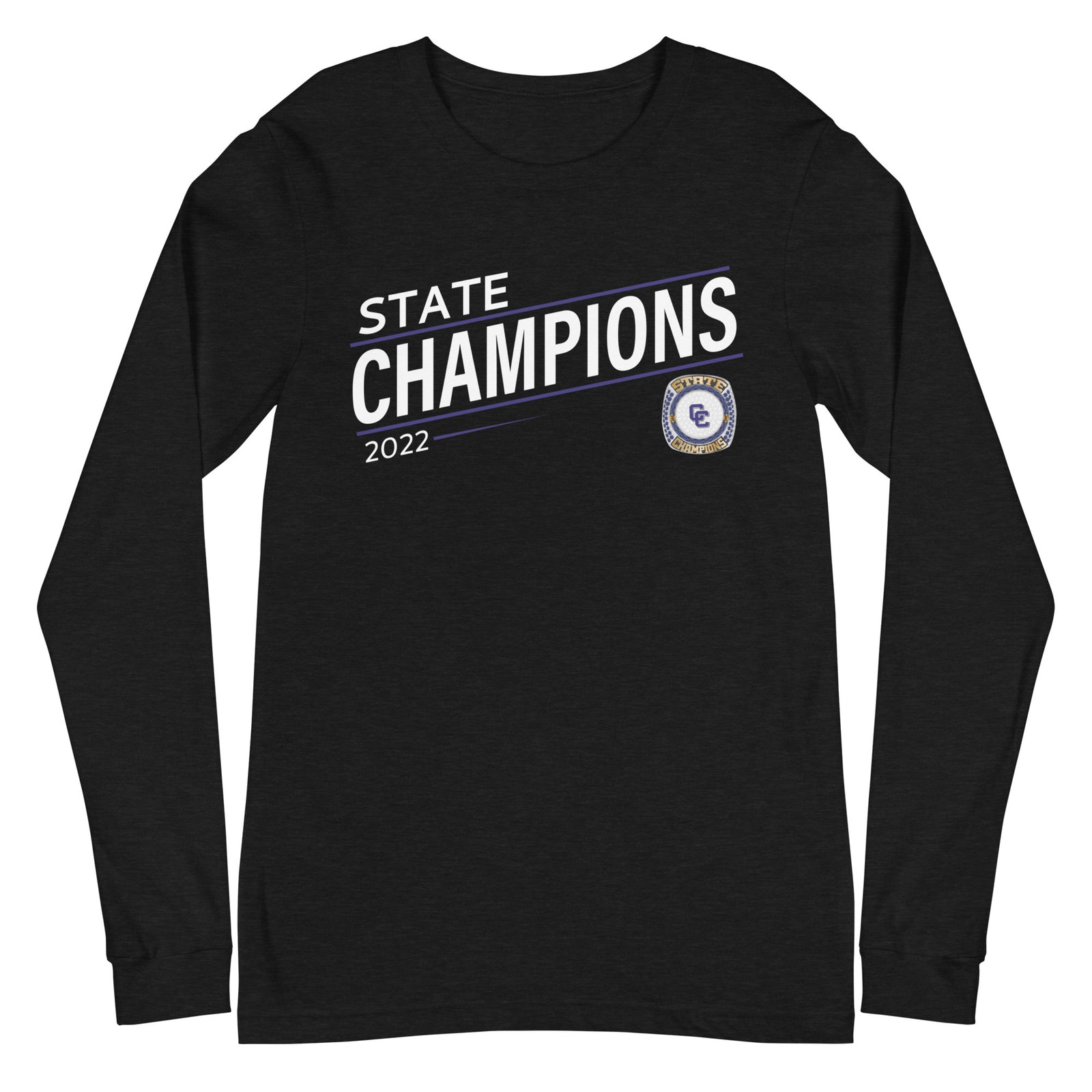 Central Catholic High School State Champions Unisex Long Sleeve Tee