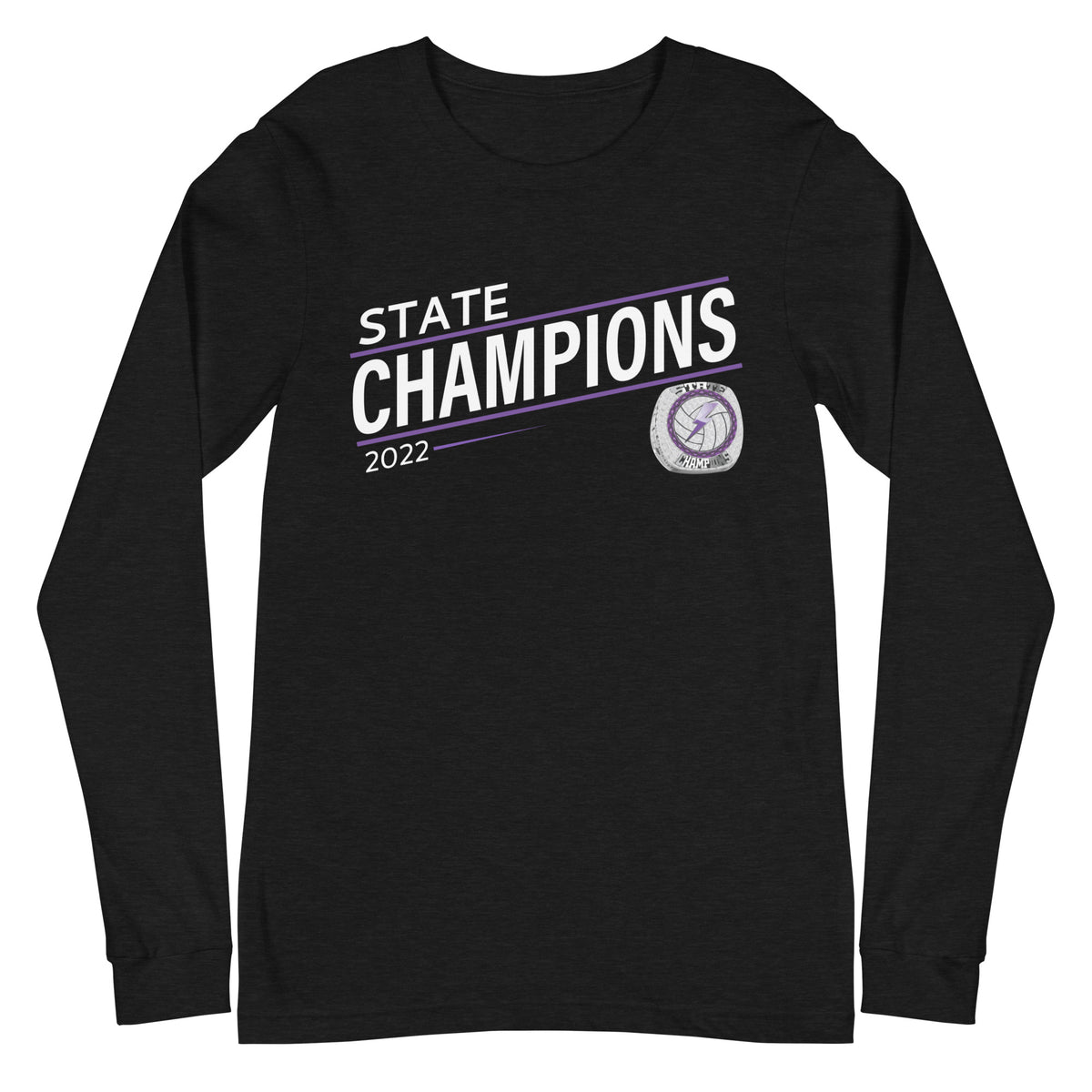 Liberty High School 2022 State Championship Ring Unisex Long Sleeve Tee