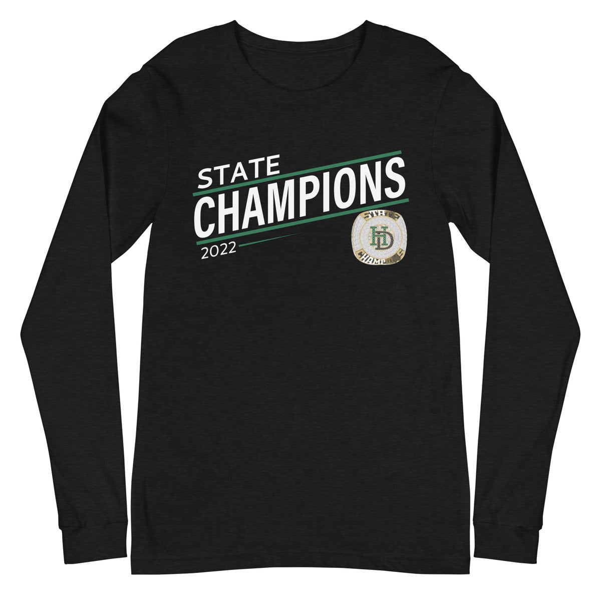 Howells-Dodge 2022 State Championship Ring Unisex Long Sleeve Tee