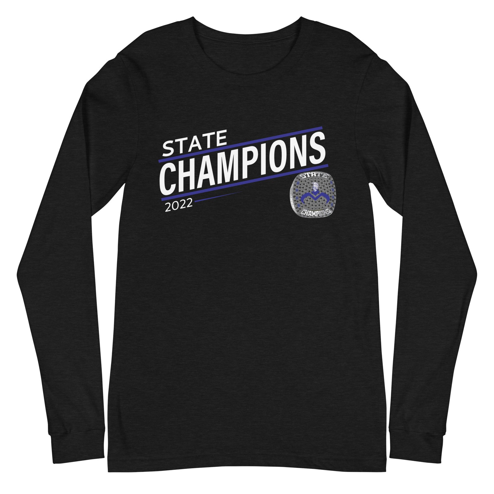 Moanaluau High School 2022 State Championship Ring Unisex Long Sleeve Tee