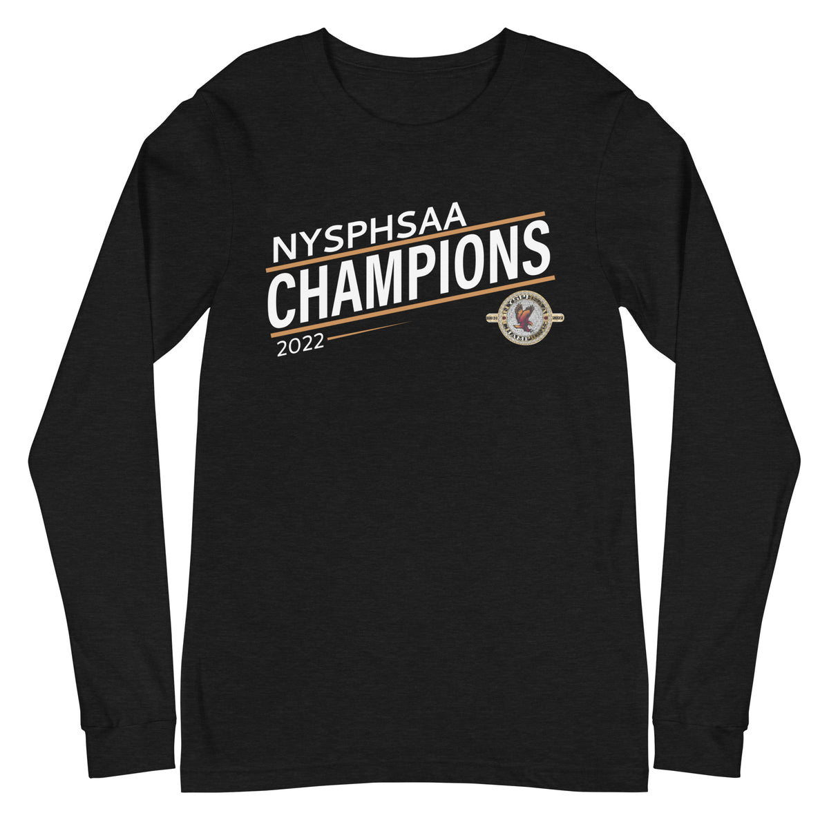 Whitney Point High School 2022 NYSPHSAA Championship Ring Unisex Long Sleeve Tee