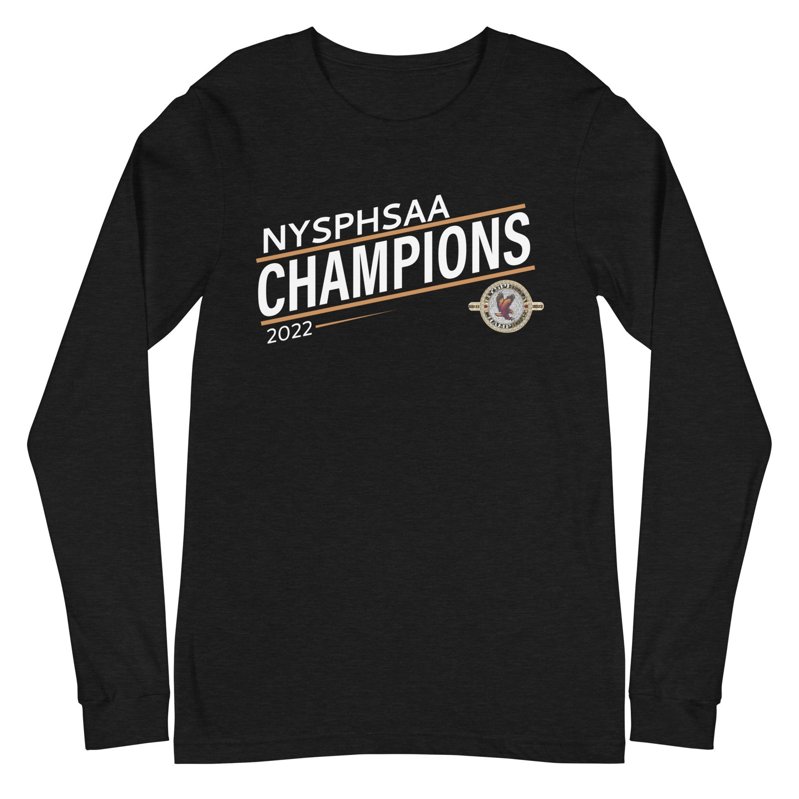 Whitney Point High School 2022 NYSPHSAA Championship Ring Unisex Long Sleeve Tee