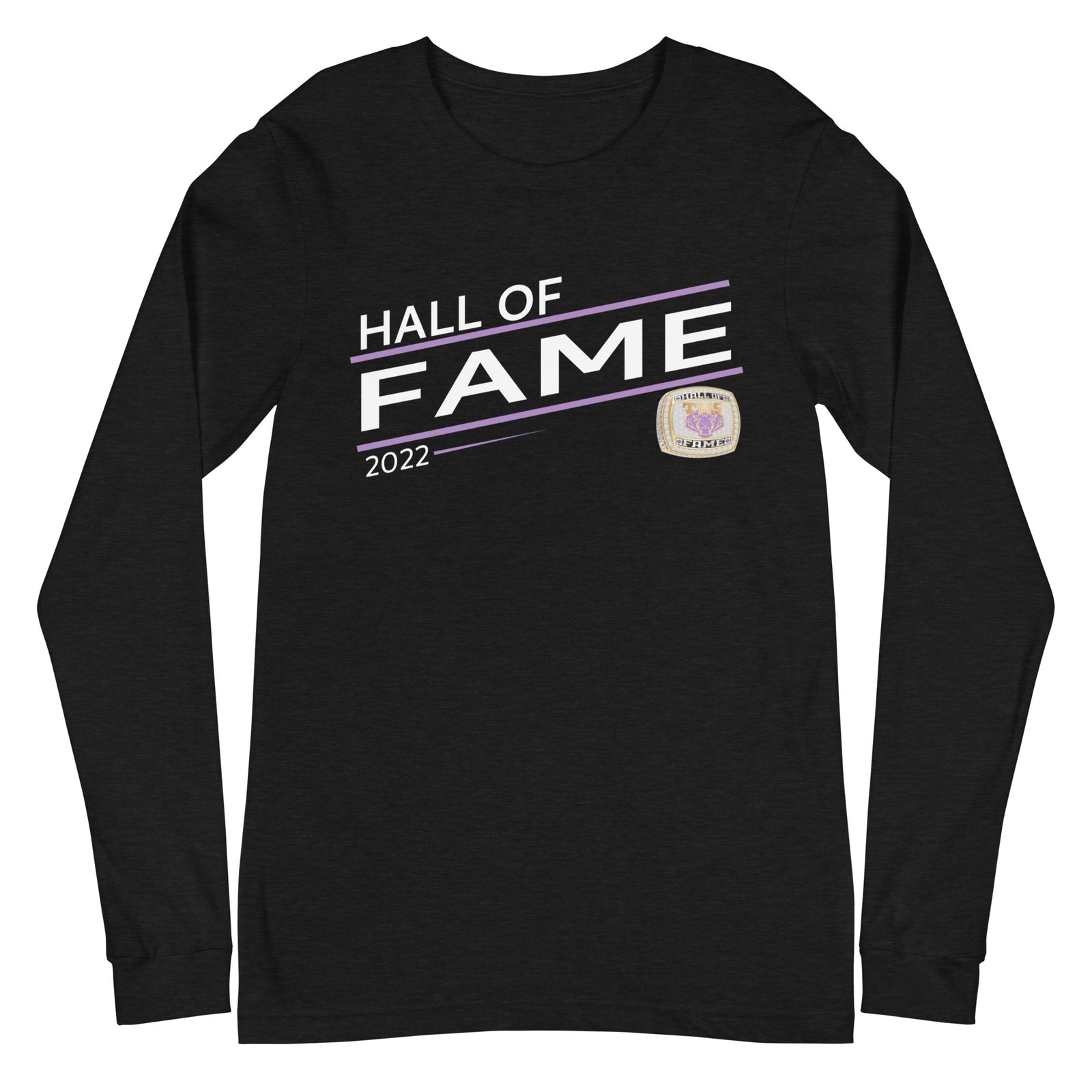 Ernest Reed Hall of Fame Championship Ring Unisex Long Sleeve Tee