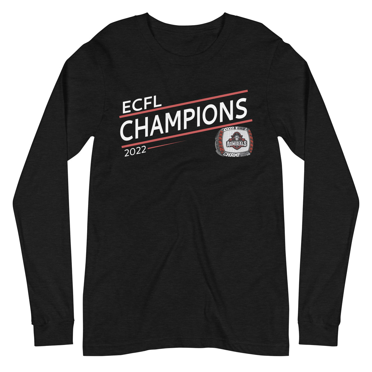 Southern New England Admirals ECFL Champions Unisex Long Sleeve Tee