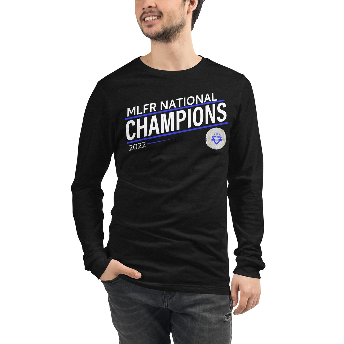 Texas United Football Association MLFR National Champions Unisex Long Sleeve Tee