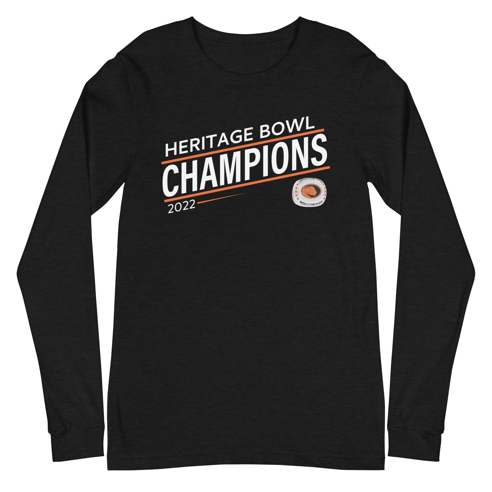 East Central University 2022 Heritage Bowl Championship Ring Unisex Long Sleeve Tee