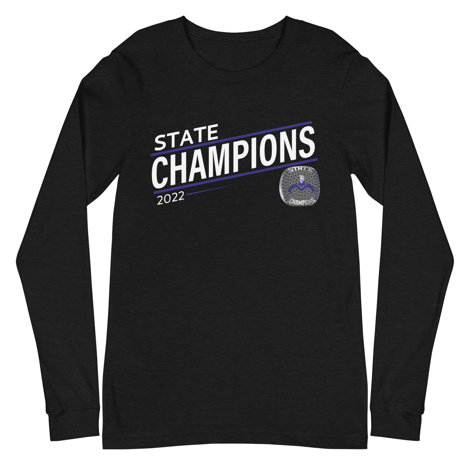 Moanalua High School 2022 State Championship Ring Unisex Long Sleeve Tee